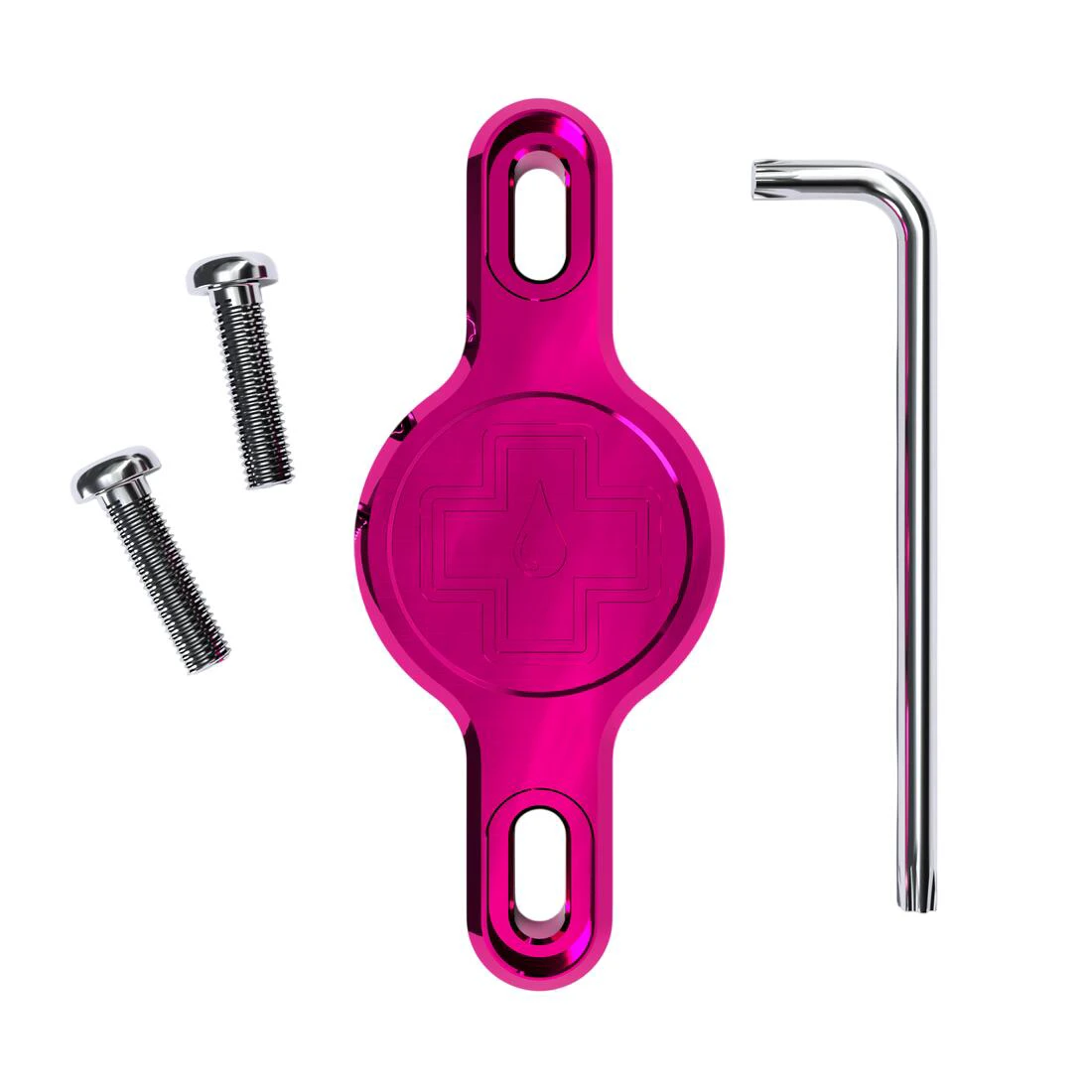 Muc-Off - Suport - Apple-AirTag pentru cadru - V2 - roz - 62011