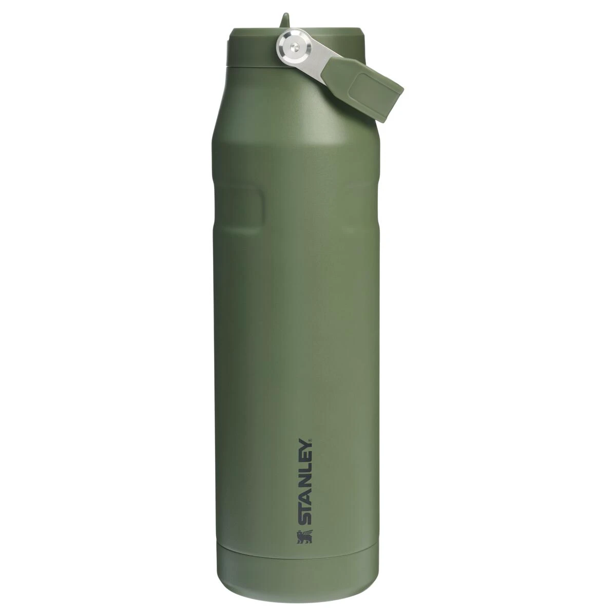 Stanley - termos tip sticla cu pai - Iceflow Flip Straw Lid - verde - 1.06 L - 62119