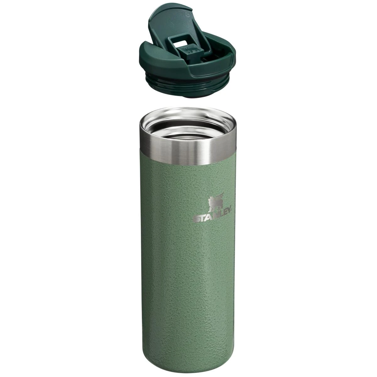 3. Stanley - termos calatorie - The Aerolight Transit Mug - Verde - 470 ml