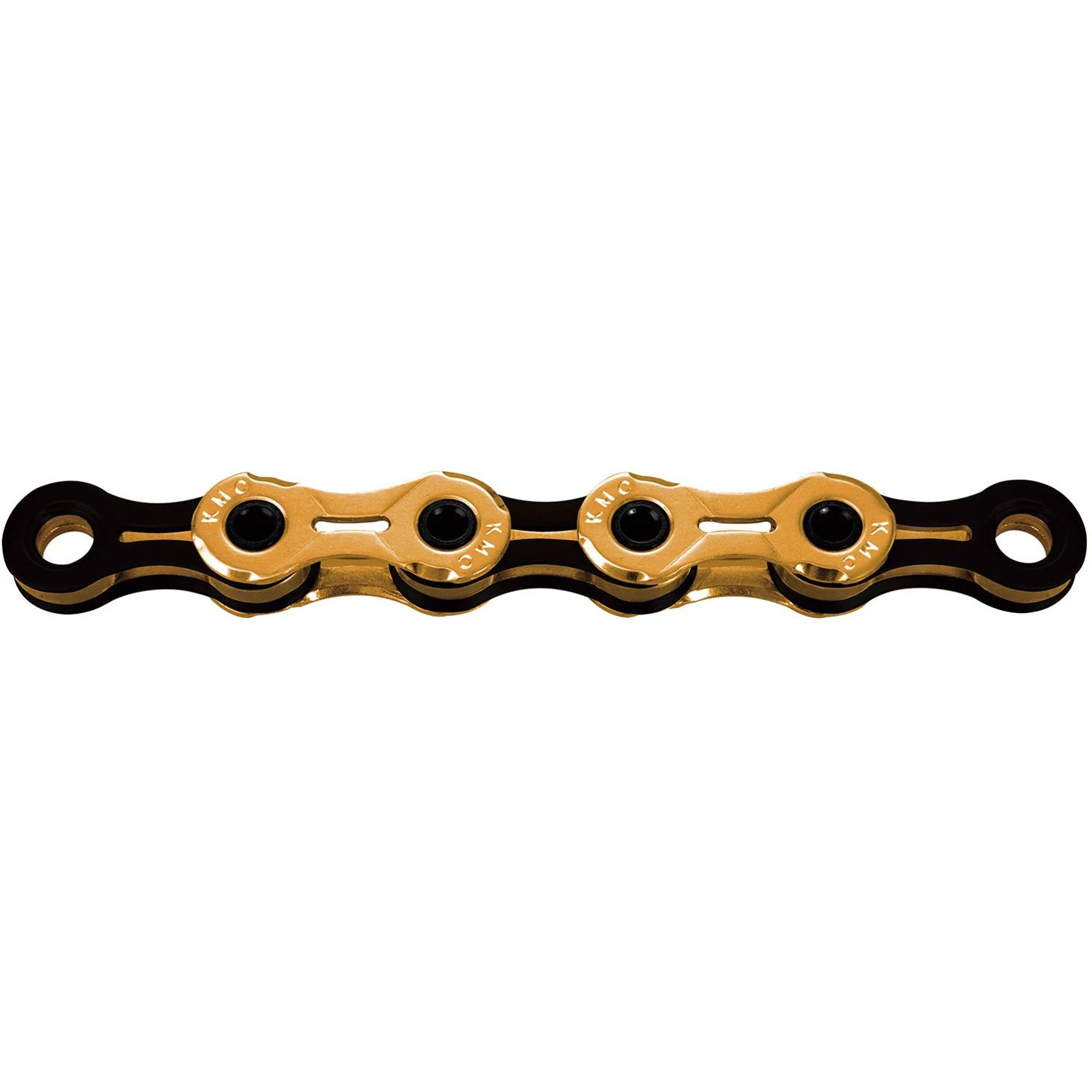 2. KMC - lant - 11 viteze - X11SL Ti-N - 118 zale - ceruit - Gold I Black