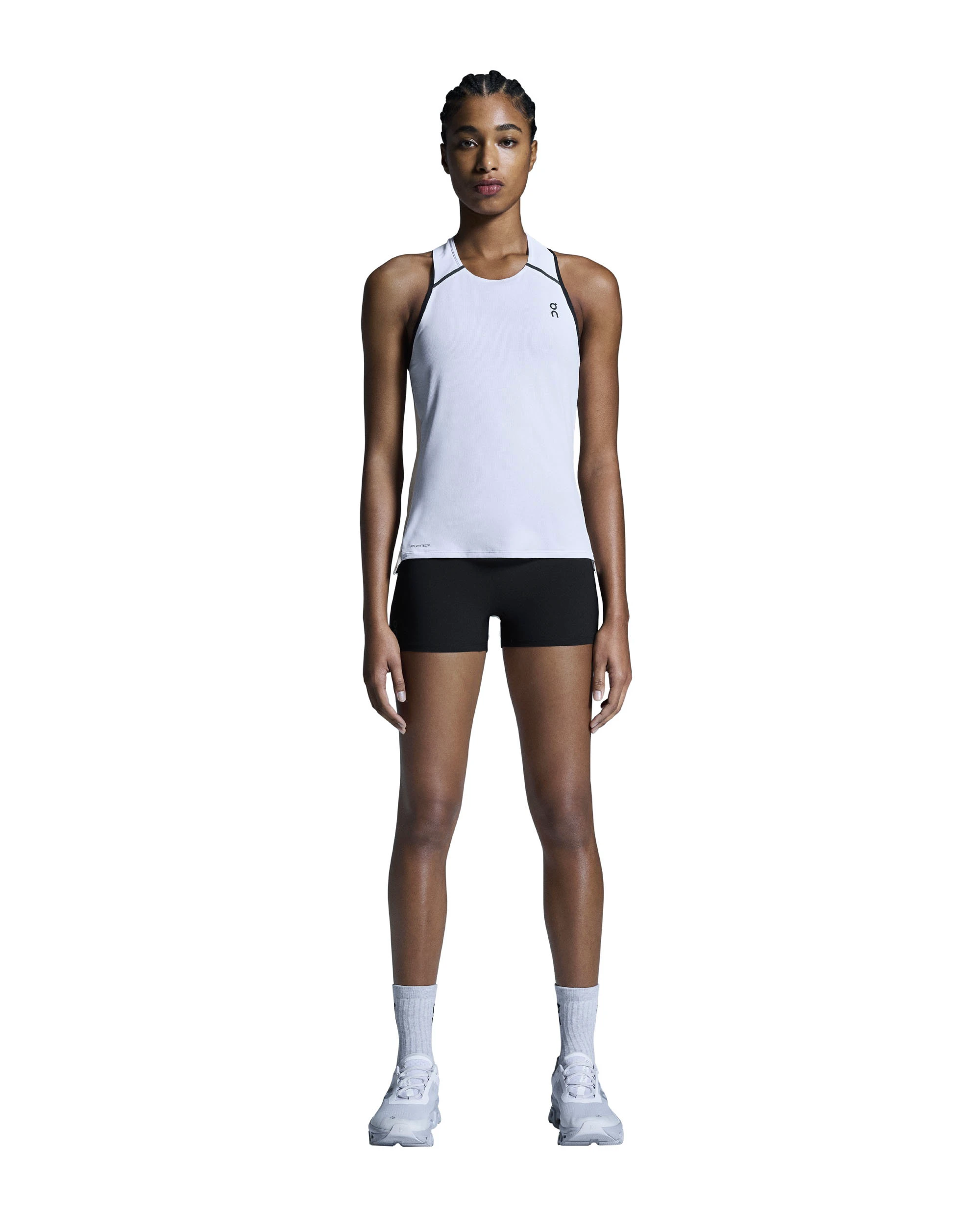2. On - maiou tehnic - Performance Tank W - White | Silver