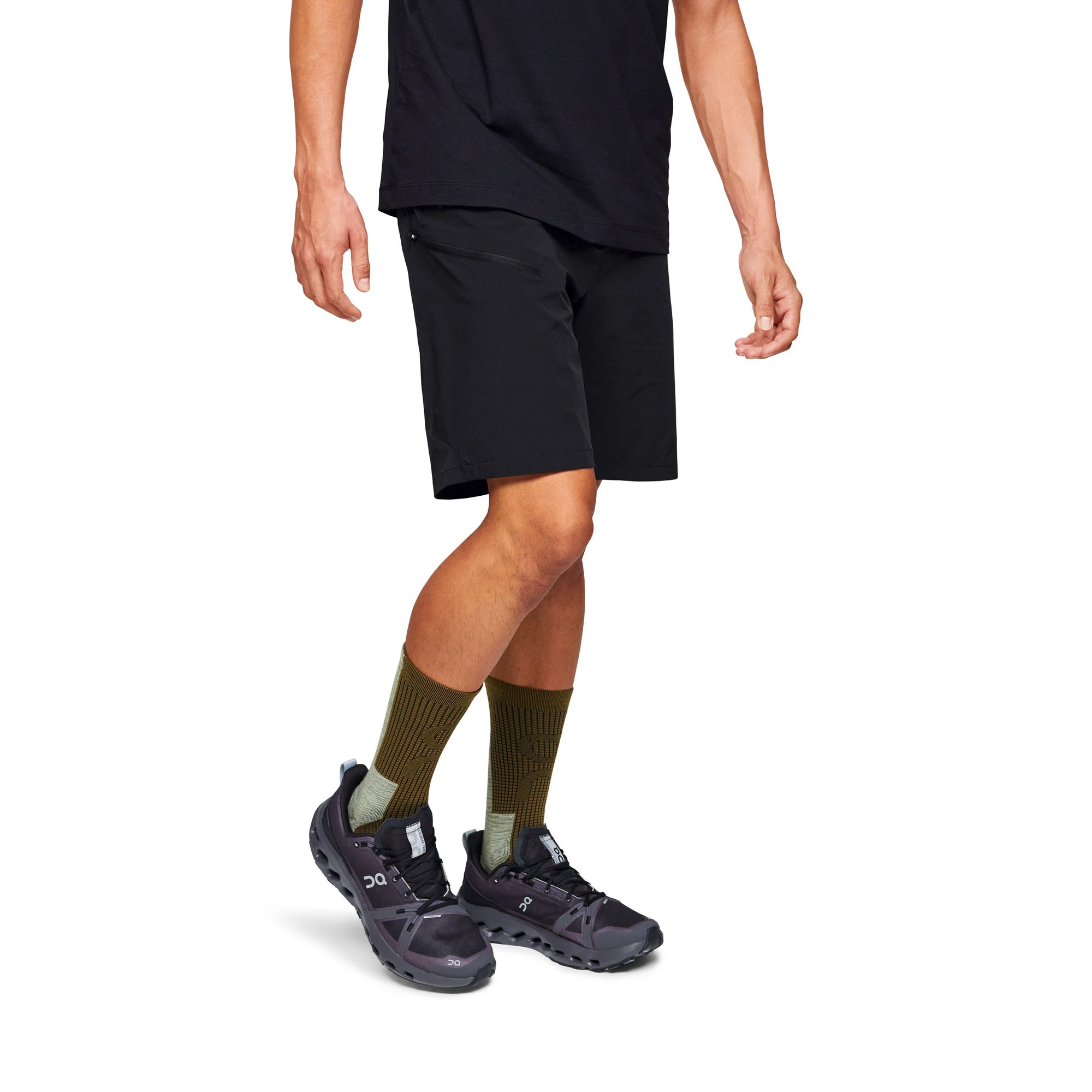 2. On - pantaloni scurti - Trek Short - Black