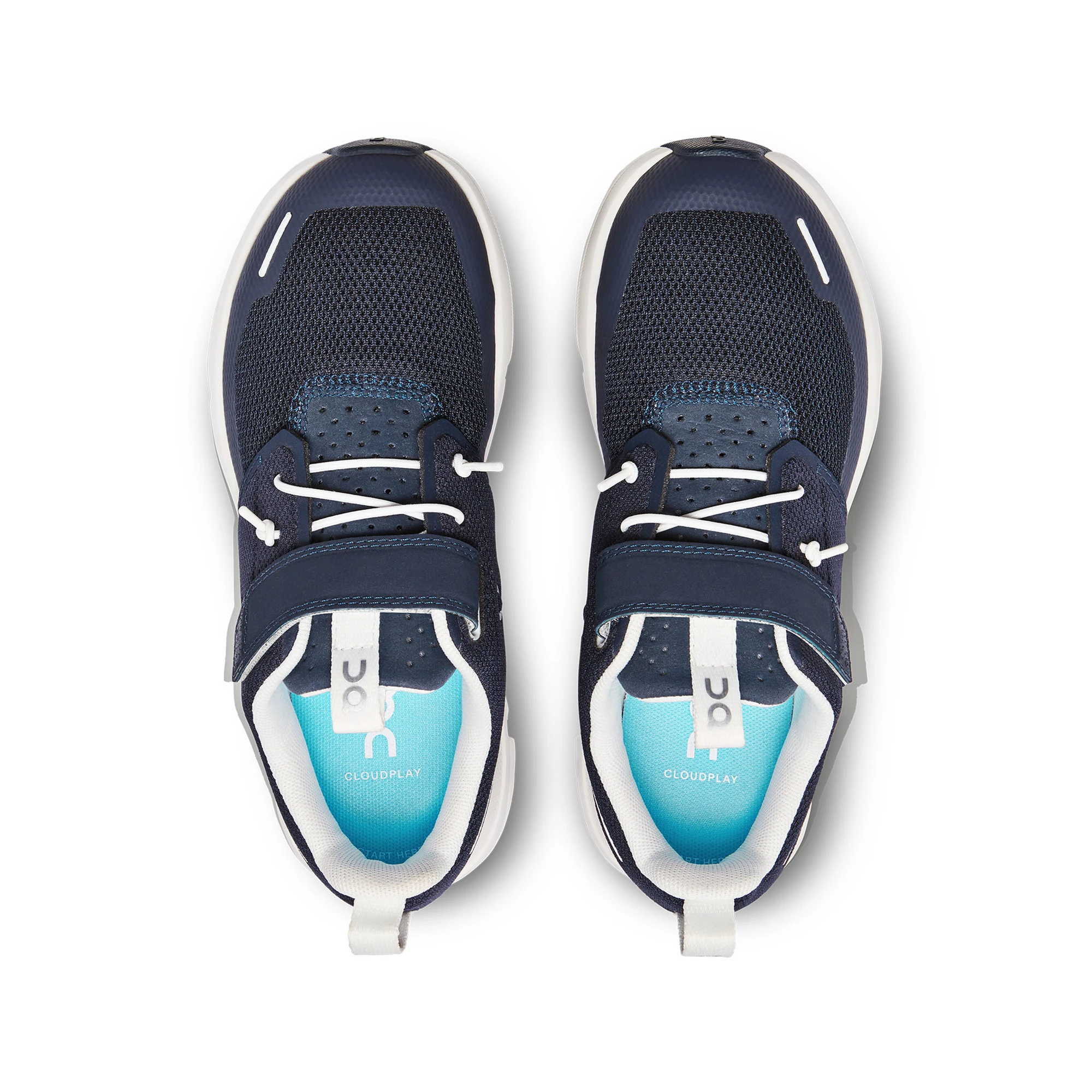 2. On - pantofi sport pentru copii - Cloud Play - Midnight | White