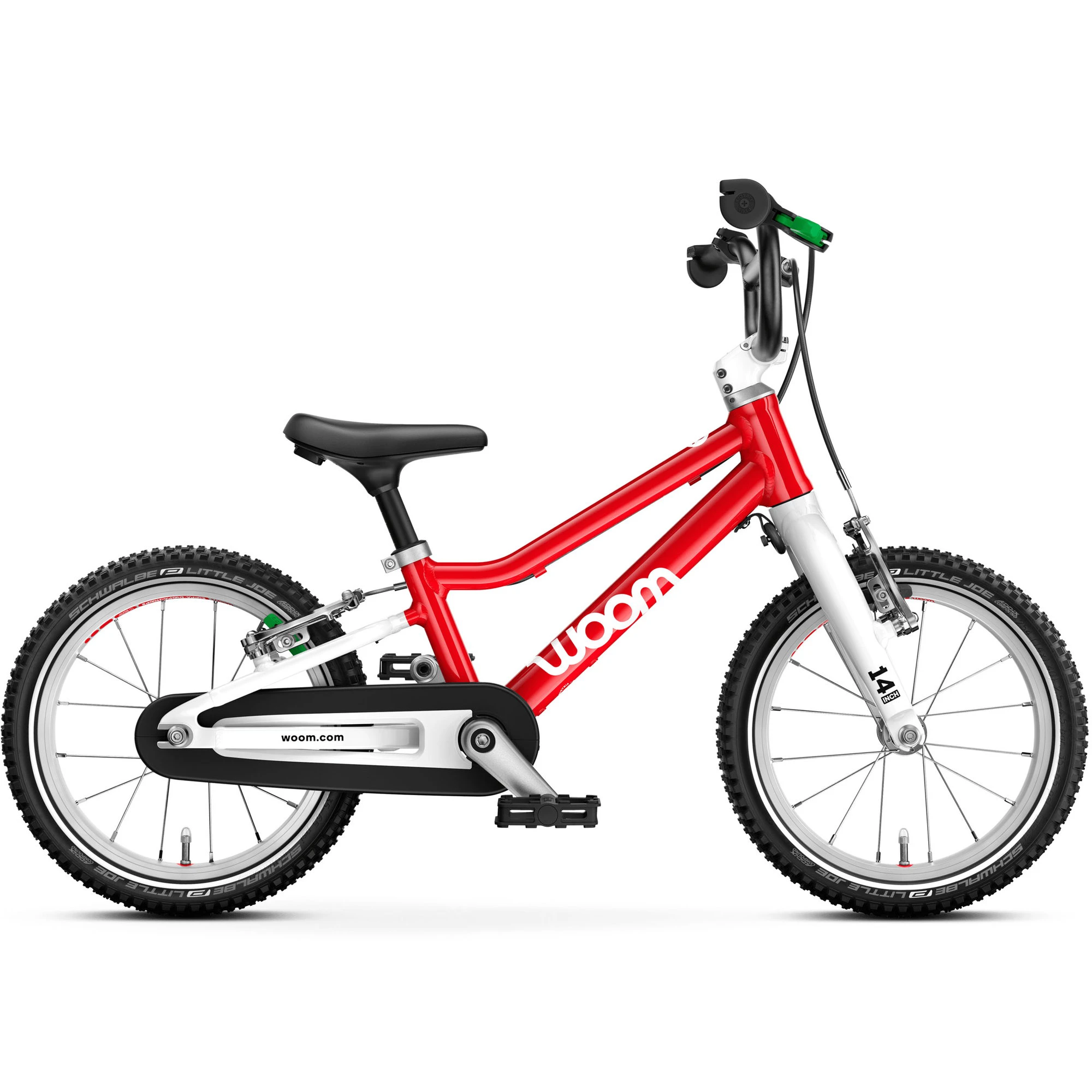 1. Bicicleta copii Woom 2 Go cu roti 14" rosu Woom Red
