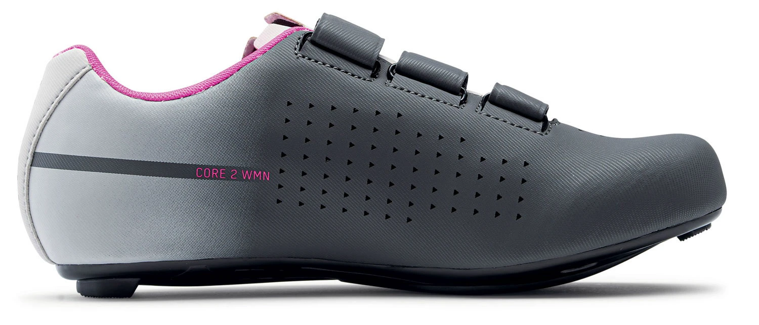3. Northwave - pantofi ciclism sosea - Core 2 WMN - Dark Grey