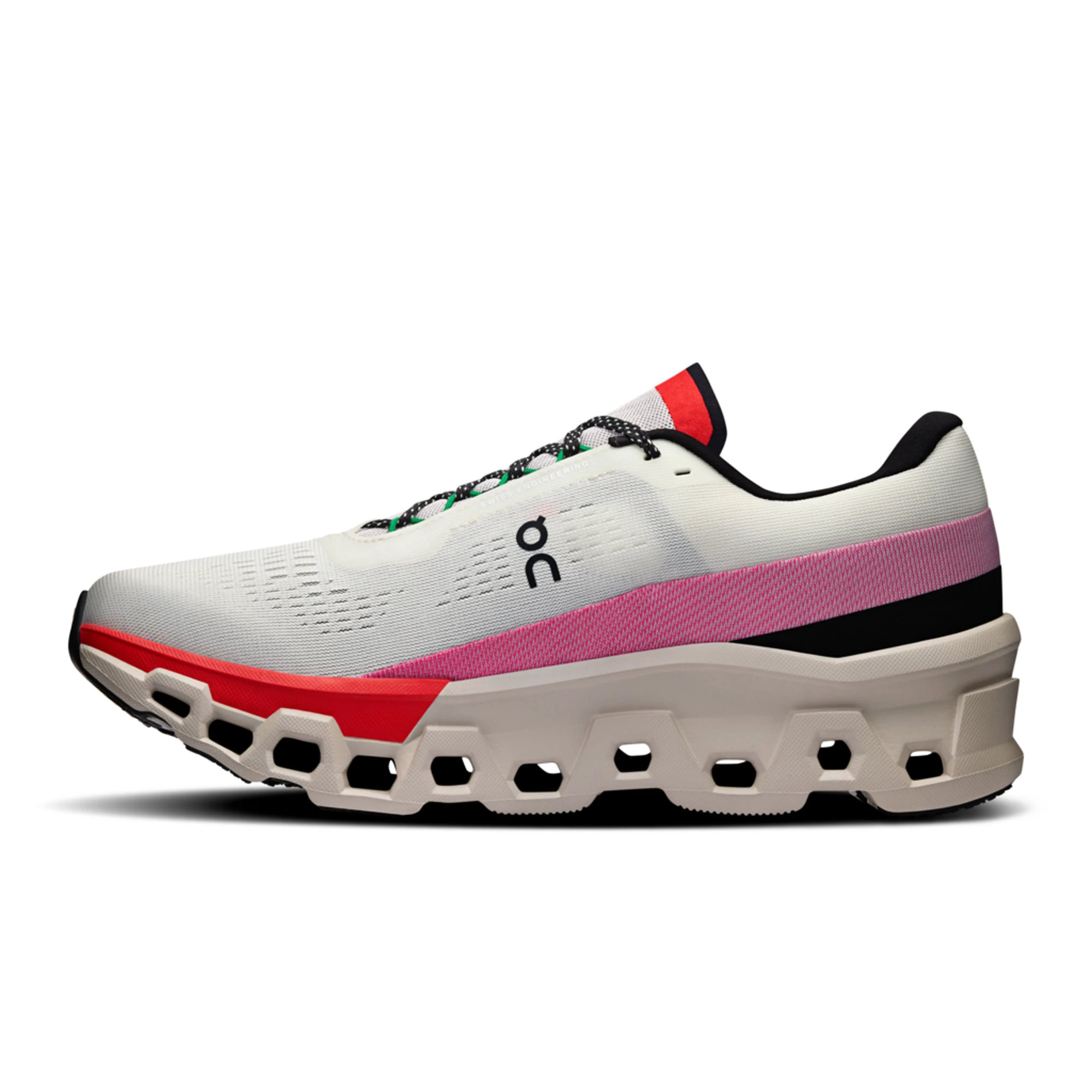 4. On - pantofi alergare - Cloudmonster 2 - Ivory | Silver