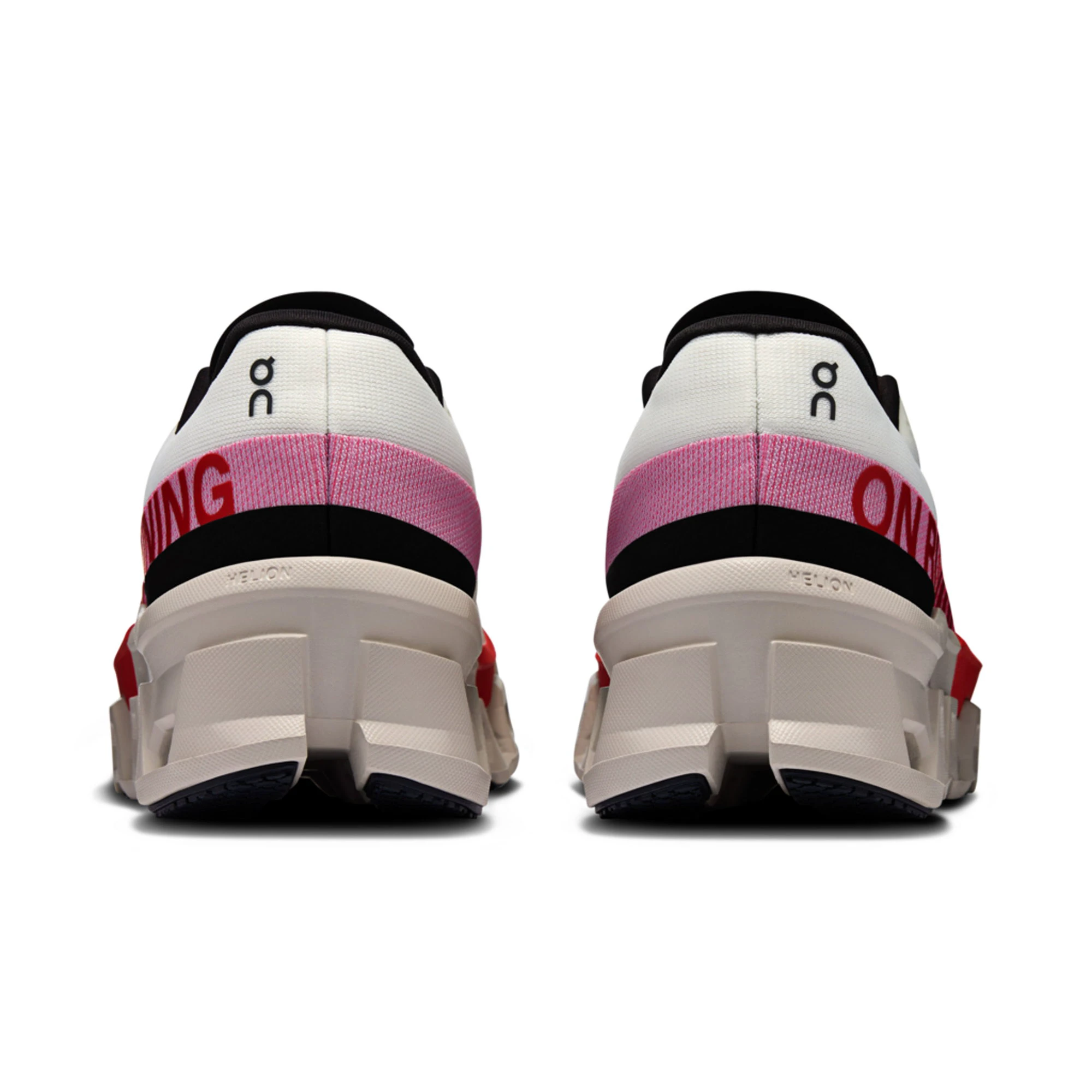 6. On - pantofi alergare - Cloudmonster 2 W - Ivory | Red