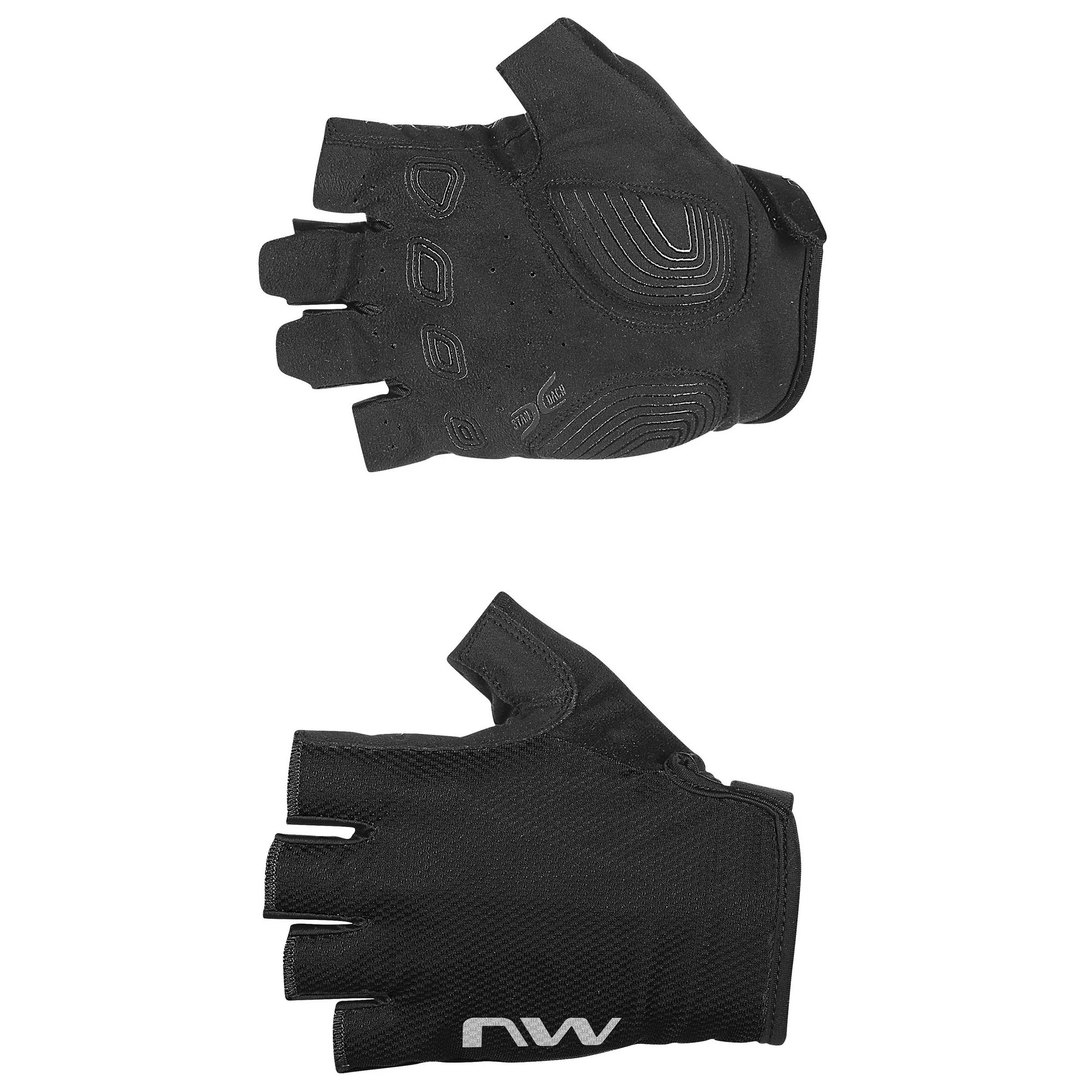 1. Northwave - manusi degete scurte - Active Woman Short Finger Glove - Black