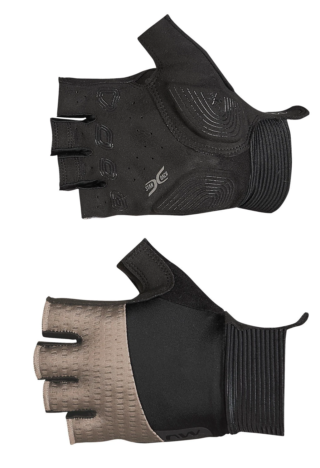 Northwave - manusi degete scurte - Extreme PRO Short Finger Glove - Black | Sand - 63009