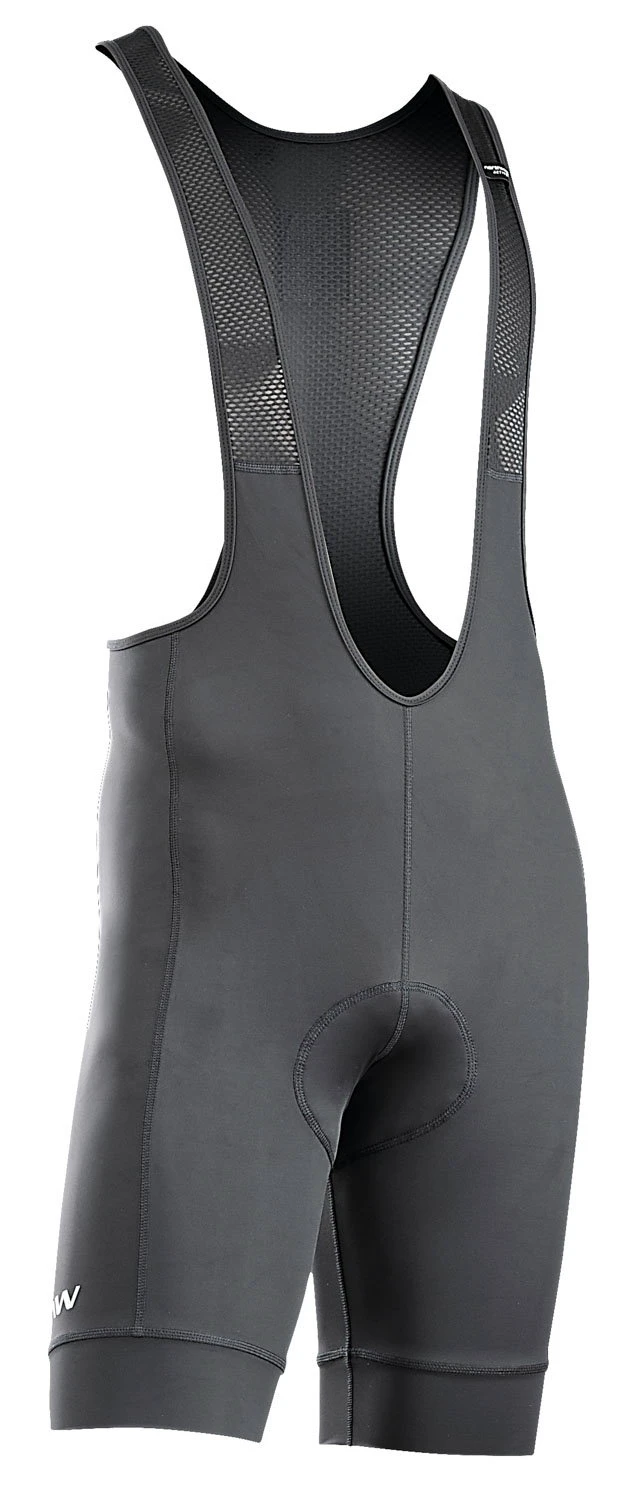 1. Northwave - pantaloni scurti cilism cu bretele - Active Bibshort - Black
