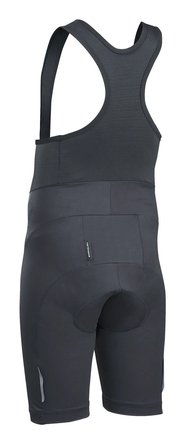2. Northwave - pantaloni scurti cilism cu bretele si bazon copii - Active junior bibshort - negru - L - 9