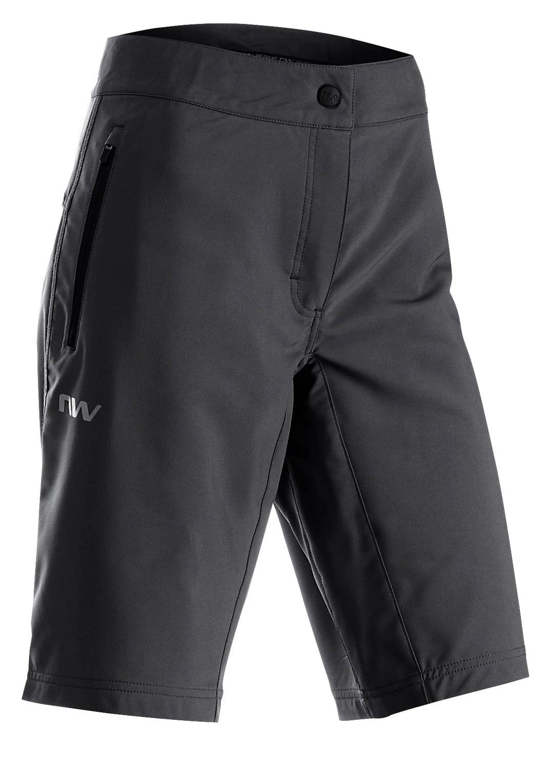1. Northwave - pantaloni scurti cilism - Escape 2 Woman Baggy W/Inner Short - Black