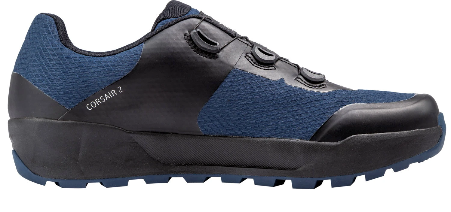 3. Northwave - pantofi ciclism MTB All Terrain - Corsair 2 - deep blue I negru