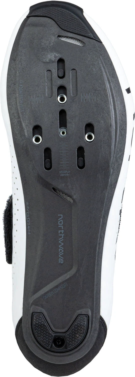 2. Northwave - pantofi ciclism sosea triatlon - Tribute Carbon - White | Black