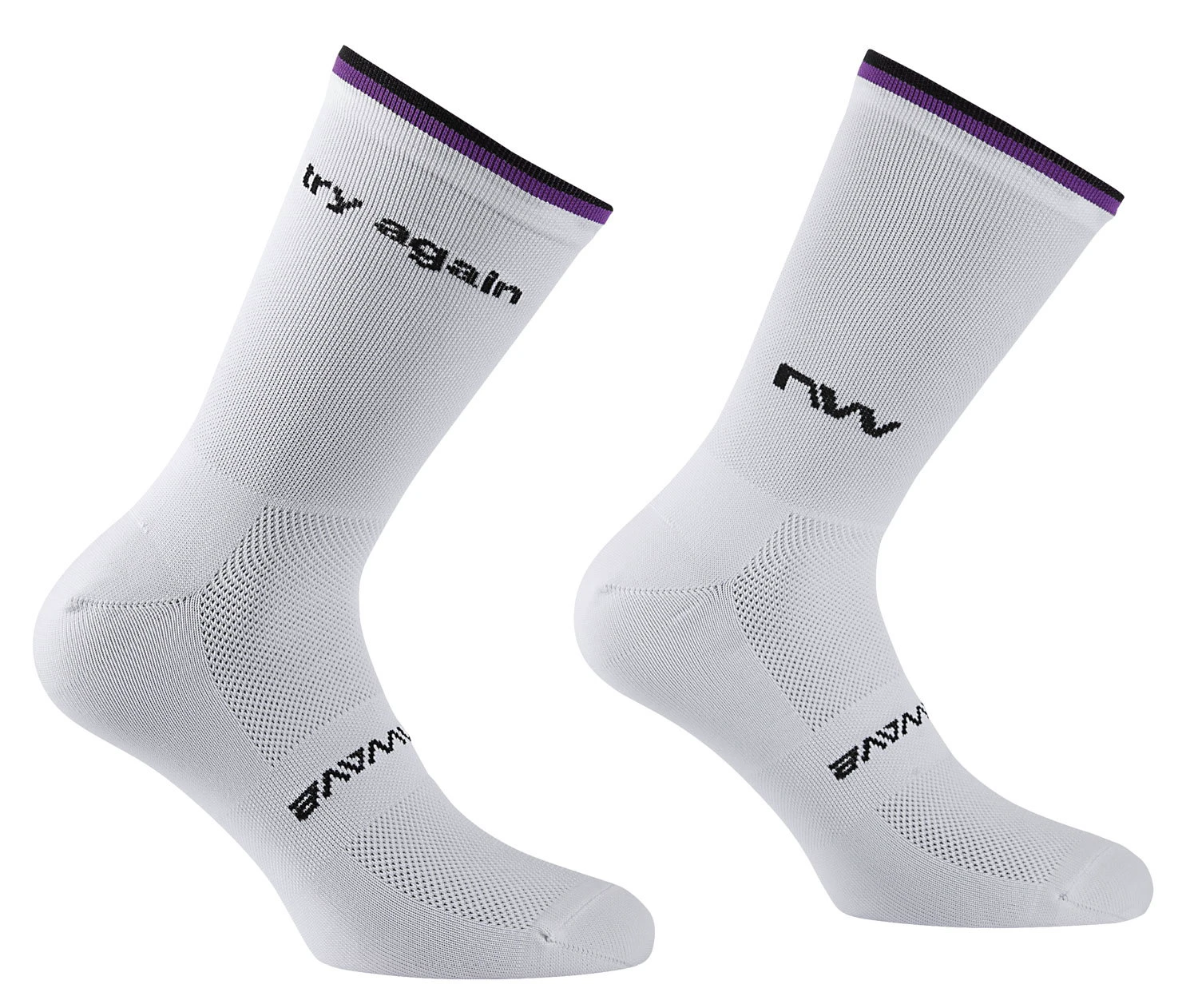 1. Northwave - sosete ciclism - TRY Again Sock - White