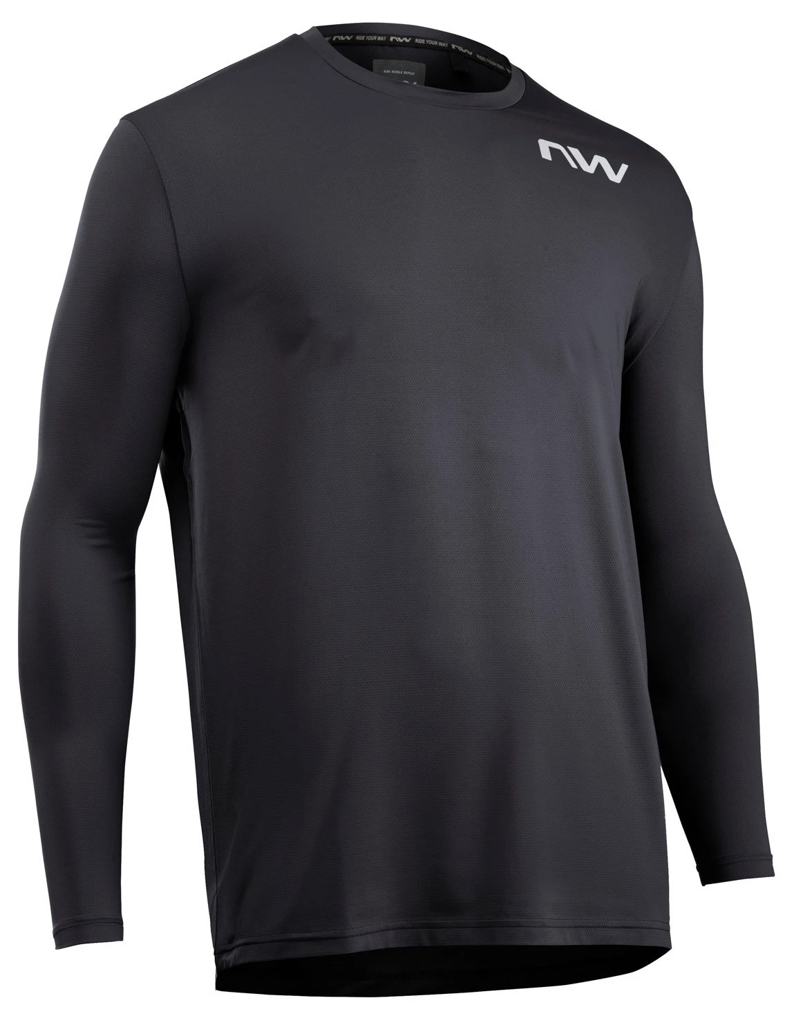 Northwave - tricou ciclism maneca lunga - Xtrail Jersey Long Sleeve - Black - 63152