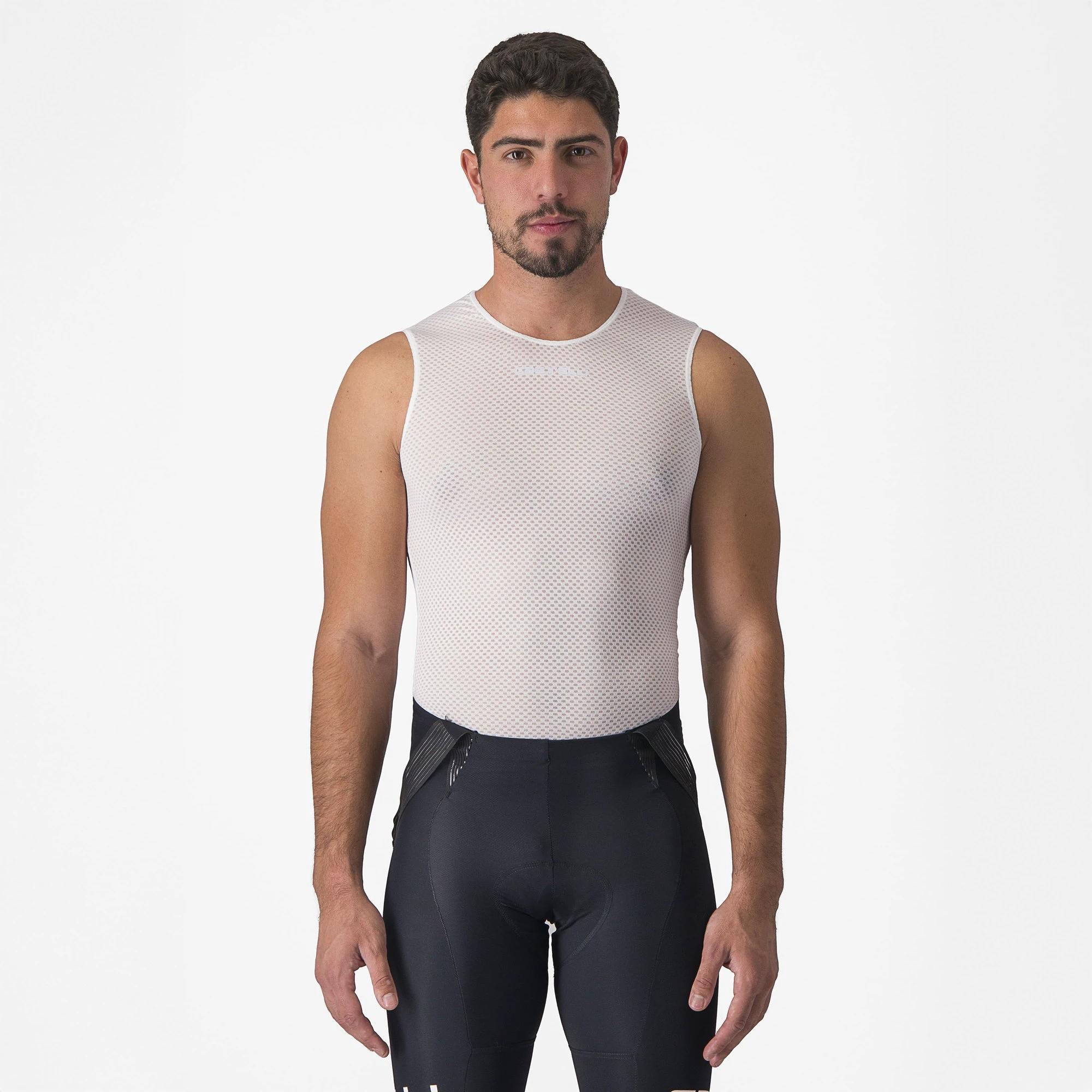Castelli - bluza de corp fara maneci - Pro Mesh 2.0 Sleeveless - 15-28 gr C - alb - 63312