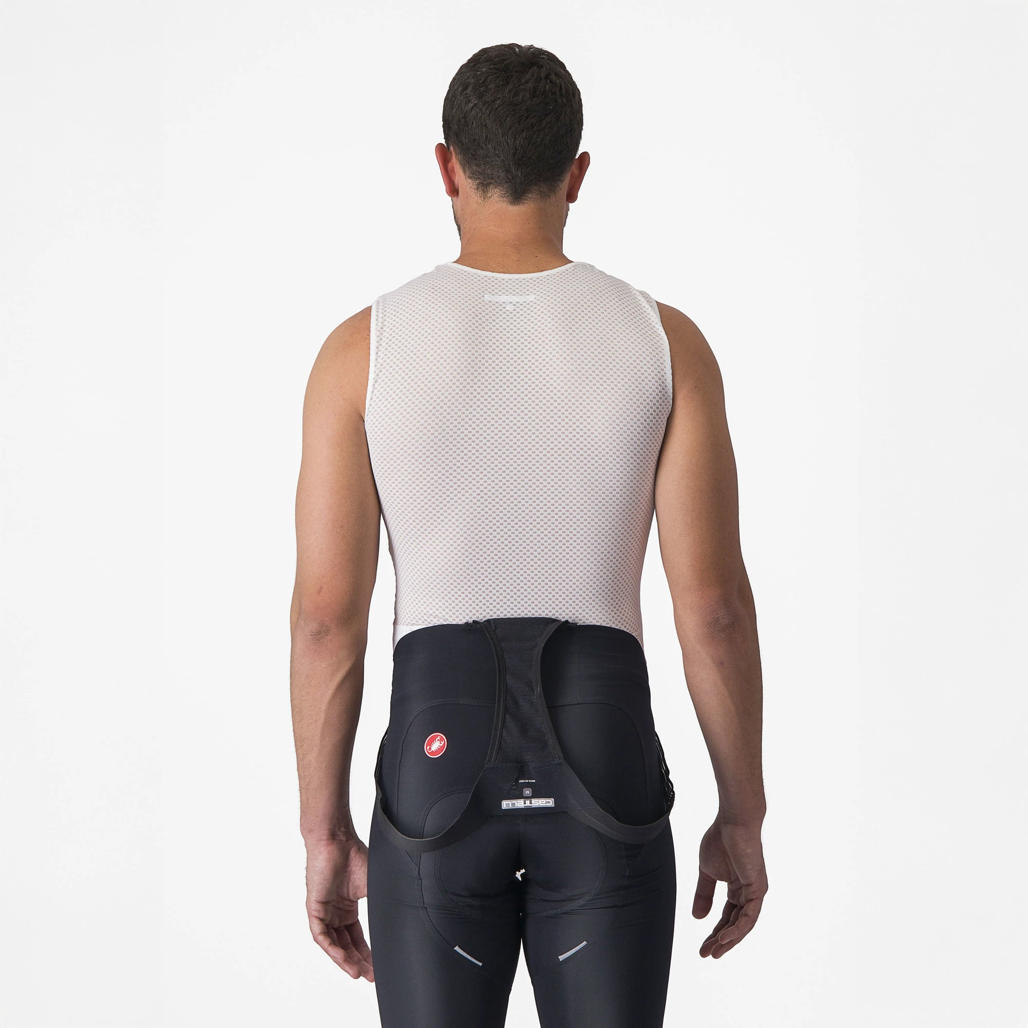 2. Castelli - bluza de corp fara maneci - Pro Mesh 2.0 Sleeveless - 15-28 gr C - alb