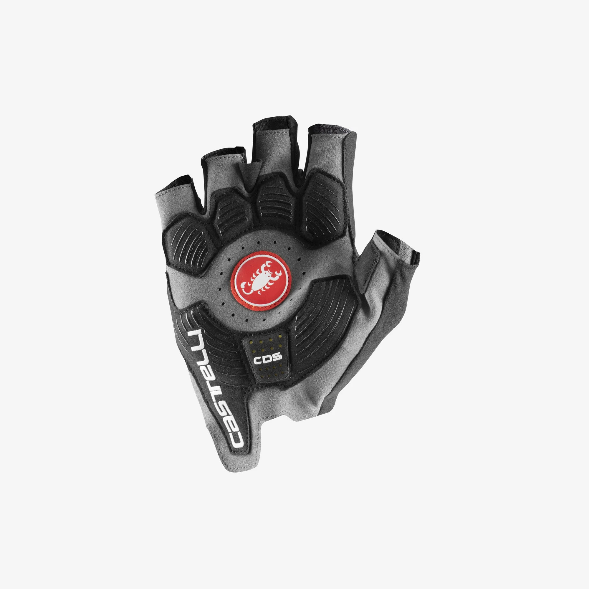 2. Castelli - manusi ciclism degete scurte - Rosso Corsa Pro V Glove - albastru belgian