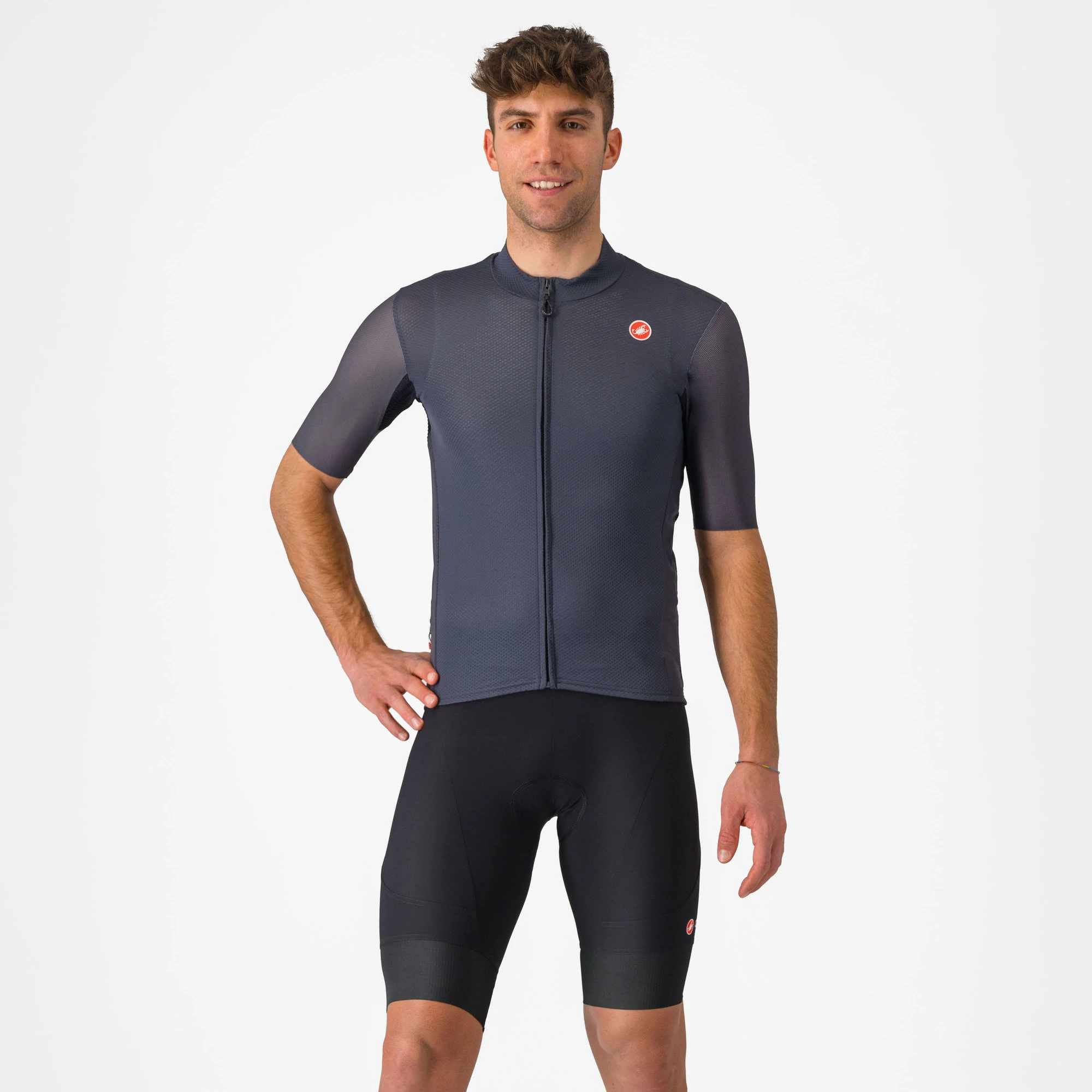 1. Castelli - pantaloni ciclism scurti - Endurance 3 Short - negru