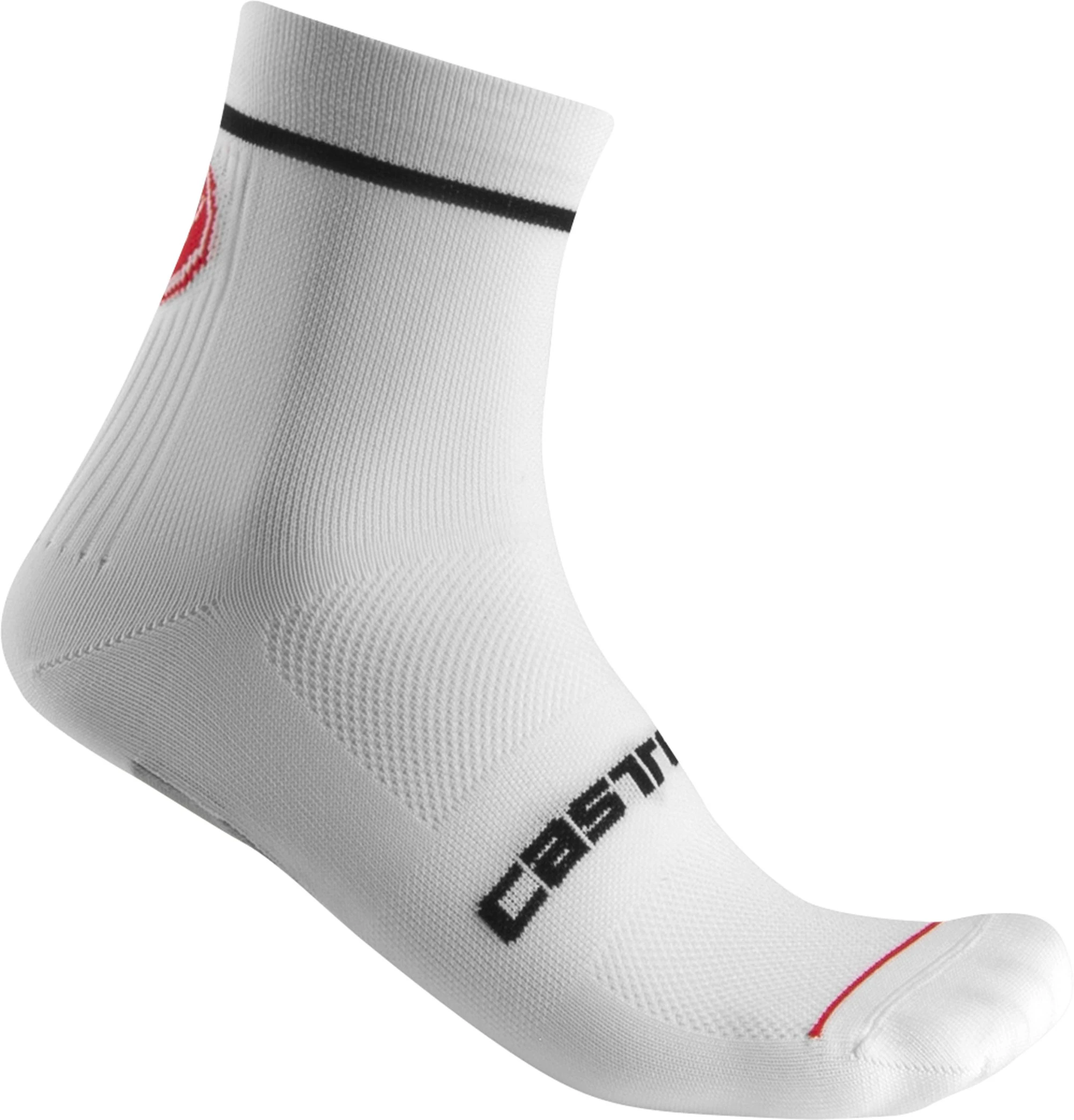 1. Castelli - sosete ciclism - Entrata 9 Sock - alb