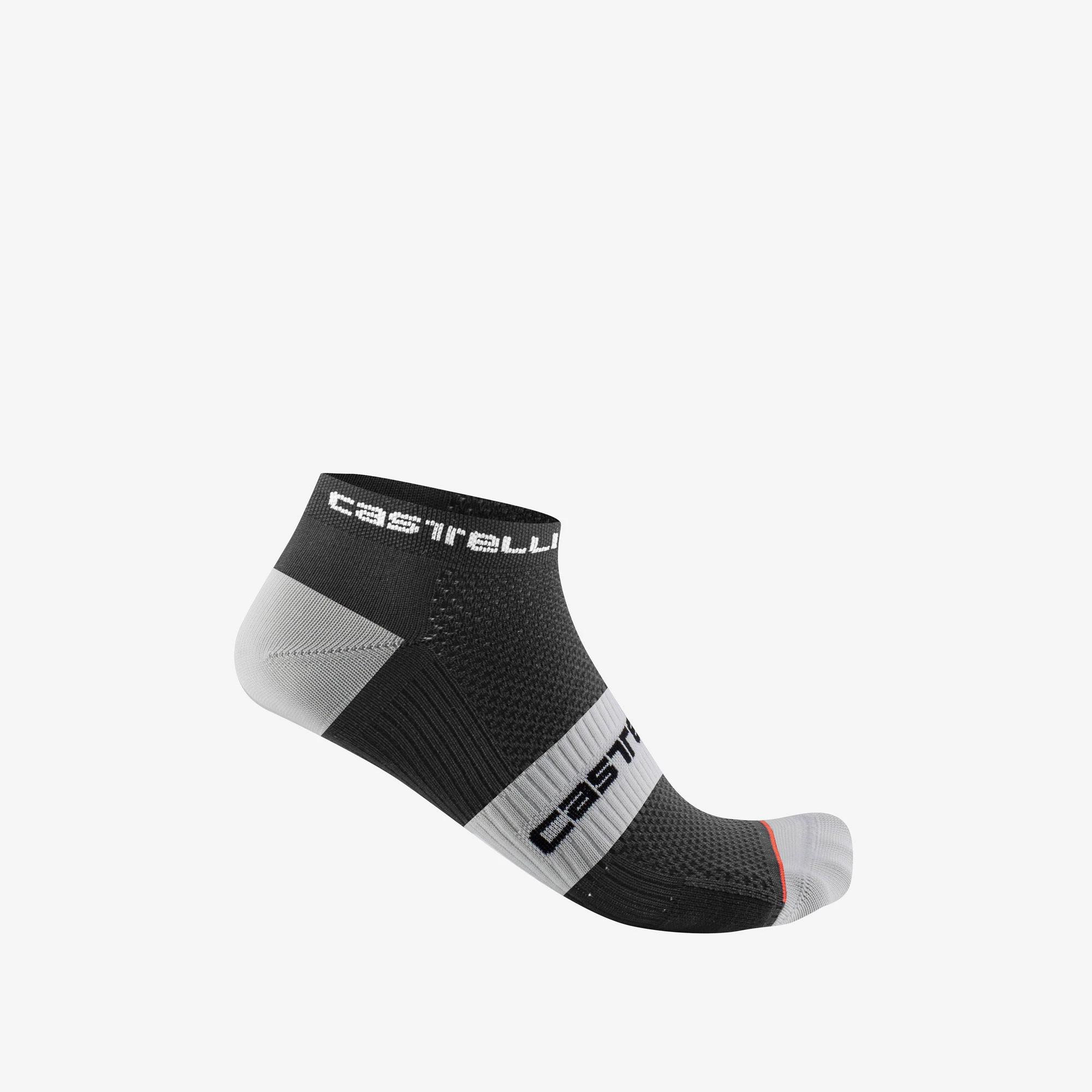 Castelli - sosete ciclism - Lowboy 2 Sock - negru | alb - 63538