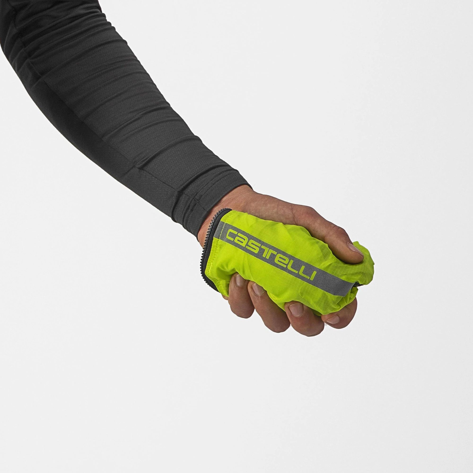 6. Castelli - vesta ciclism - Squadra Stretch Vest - lime | gri inchis