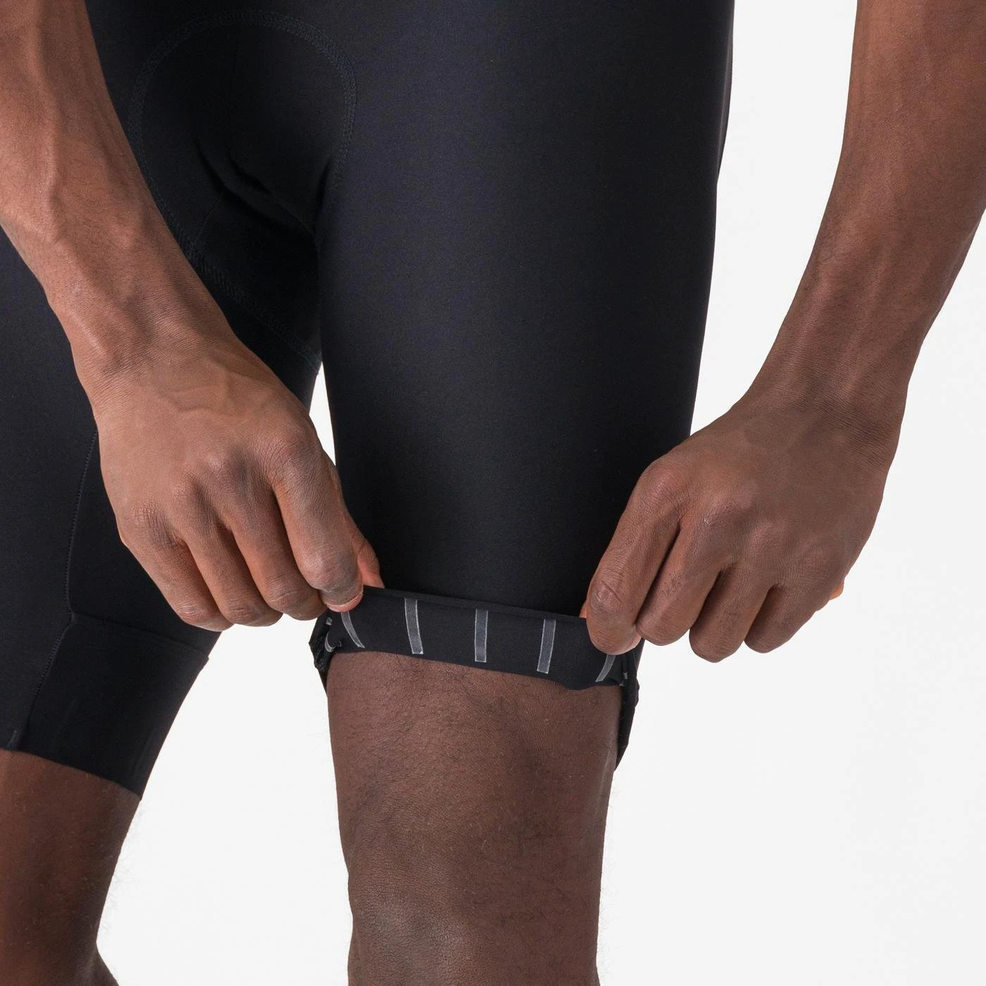 3. Castelli - pantaloni ciclism scurti cu bretele - Espresso Bibshort - 15-35 gr C - negru