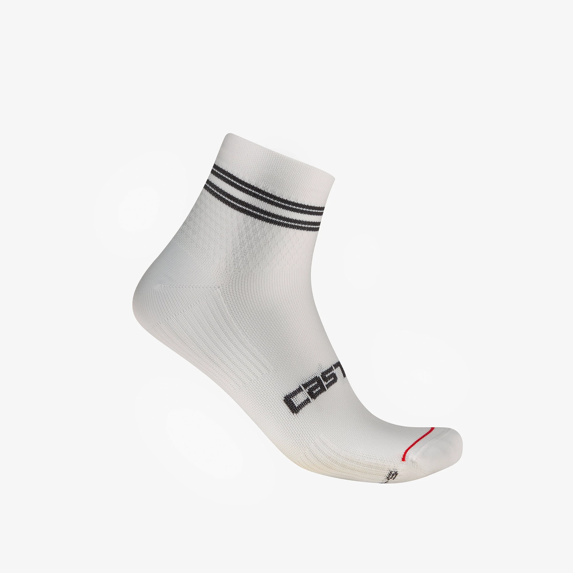 Castelli - sosete ciclism - Anima 7 Sock - alb - 63867