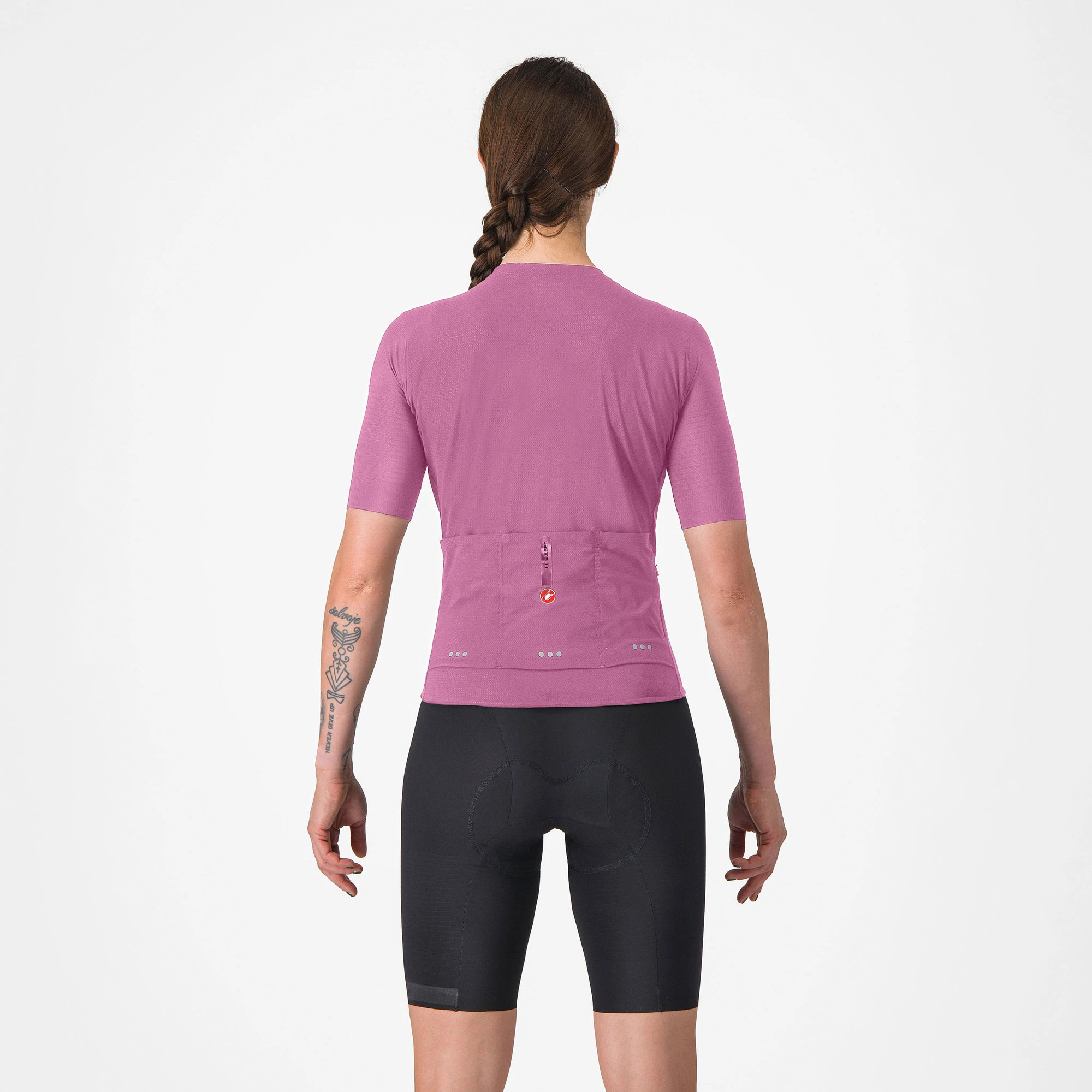 2. Castelli - tricou ciclism maneca scurta tailored fit - Premio Evo W Jersey - mov inchis