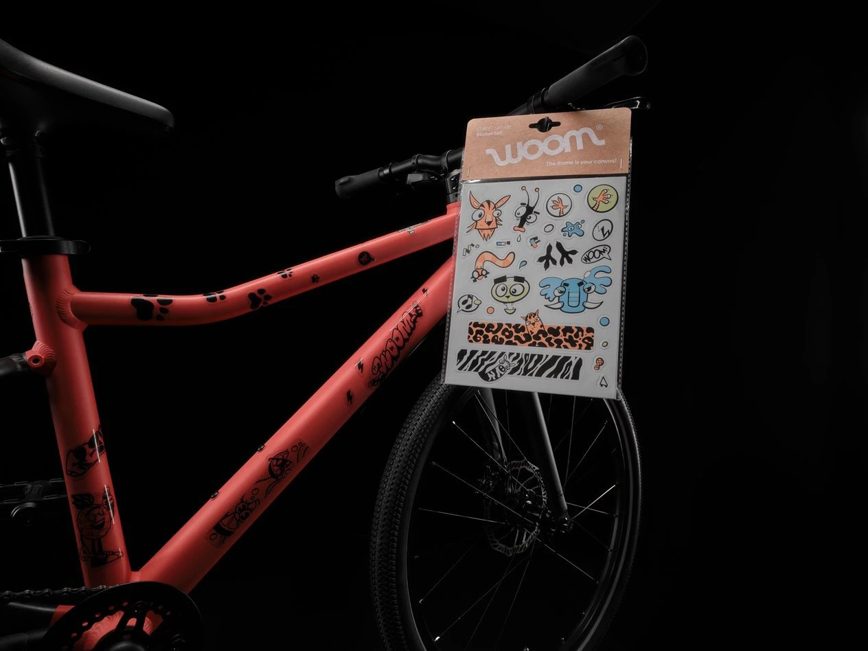 4. Woom - Sticker (Street Safari Style)