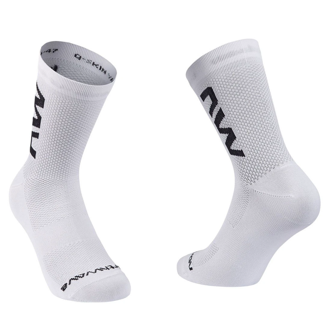 Northwave - sosete ciclism - Extreme AIR MID Sock - White | Black - 63278