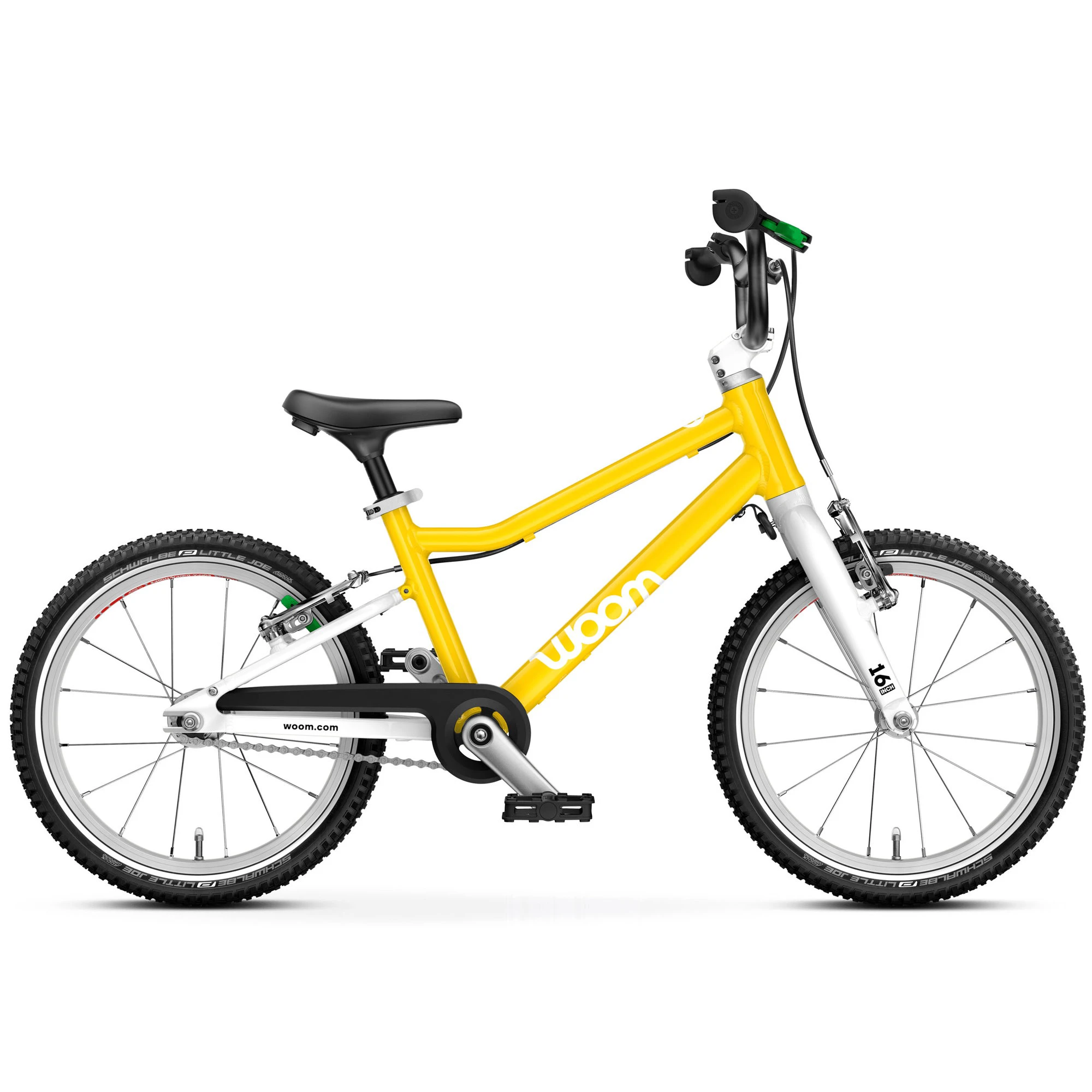 Bicicleta copii Woom 3 Go cu roti 16" galben Vibrant Yellow - 64179