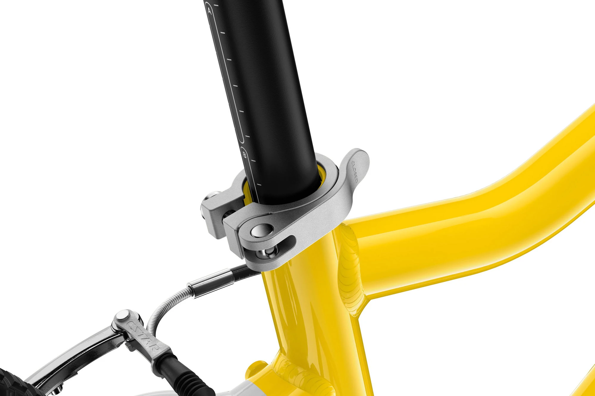 10. Bicicleta copii Woom 3 Go cu roti 16" galben Vibrant Yellow