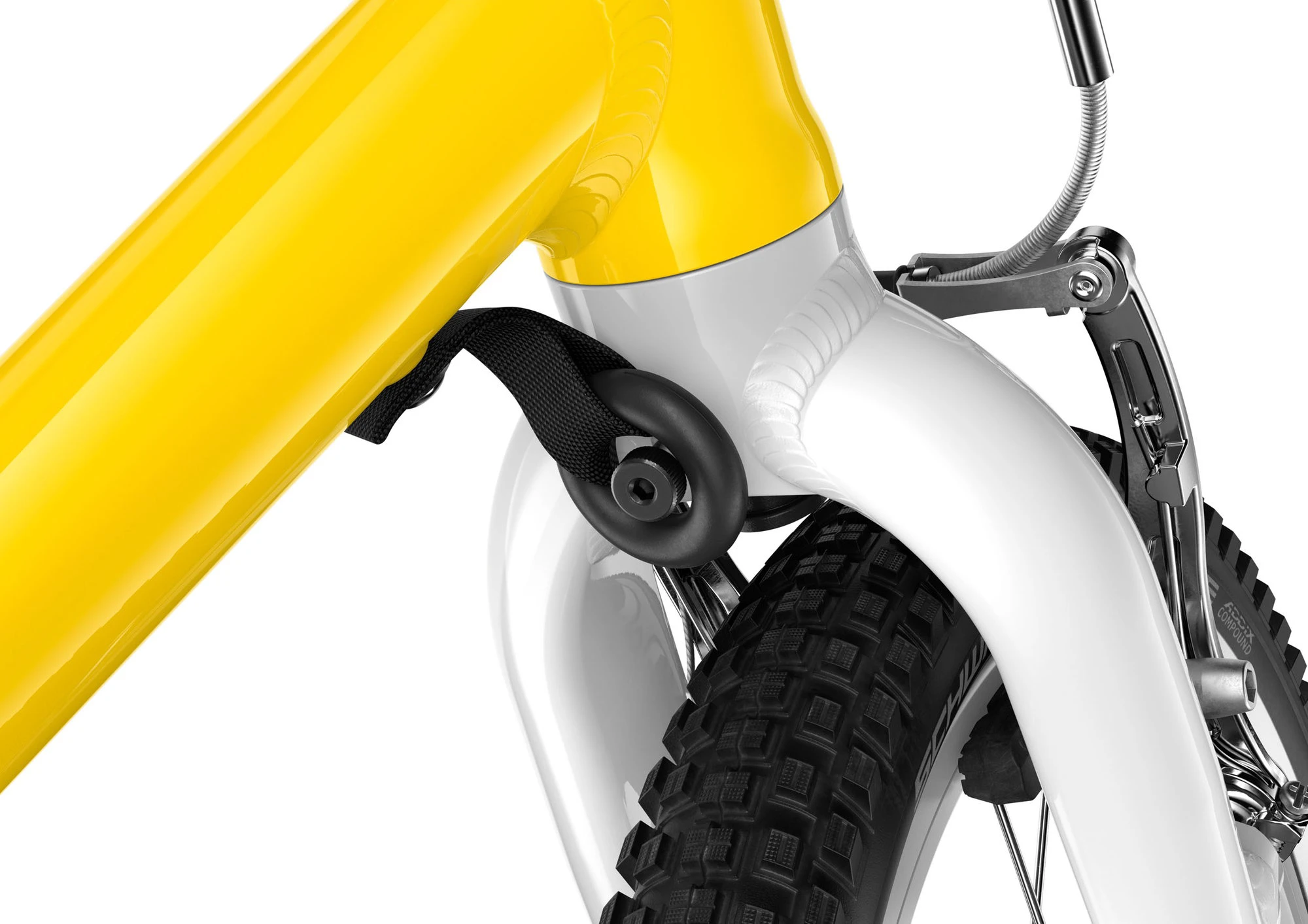 4. Bicicleta copii Woom 3 Go cu roti 16" galben Vibrant Yellow