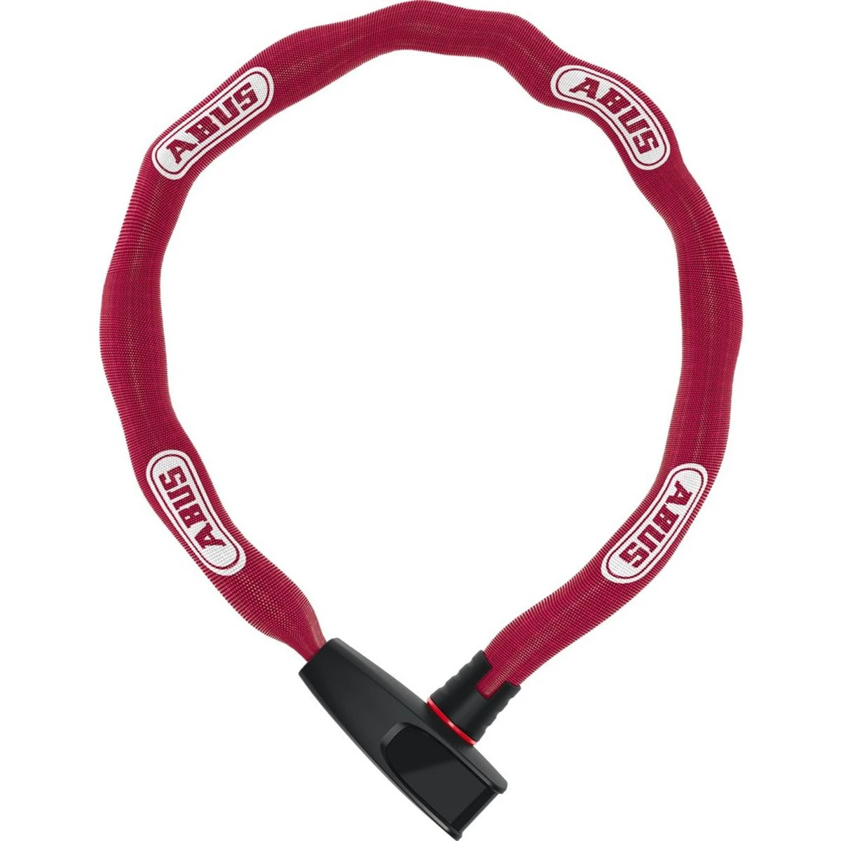 1. Abus - antifurt bicicleta - lant cu cheie - Catena 6806K/85 - coral