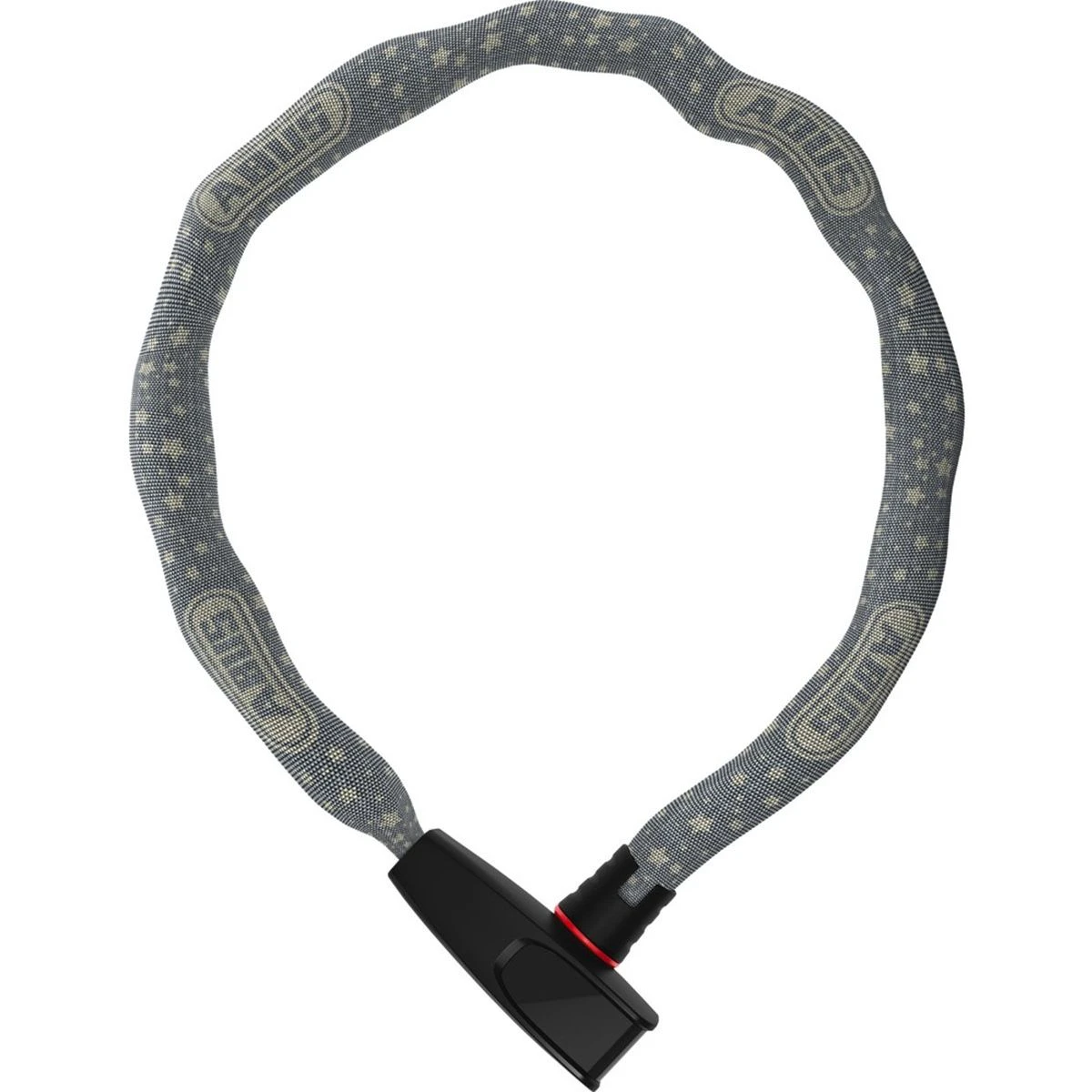 Abus - antifurt bicicleta - lant cu cheie - Catena 6806K/85 - grey star - 64009