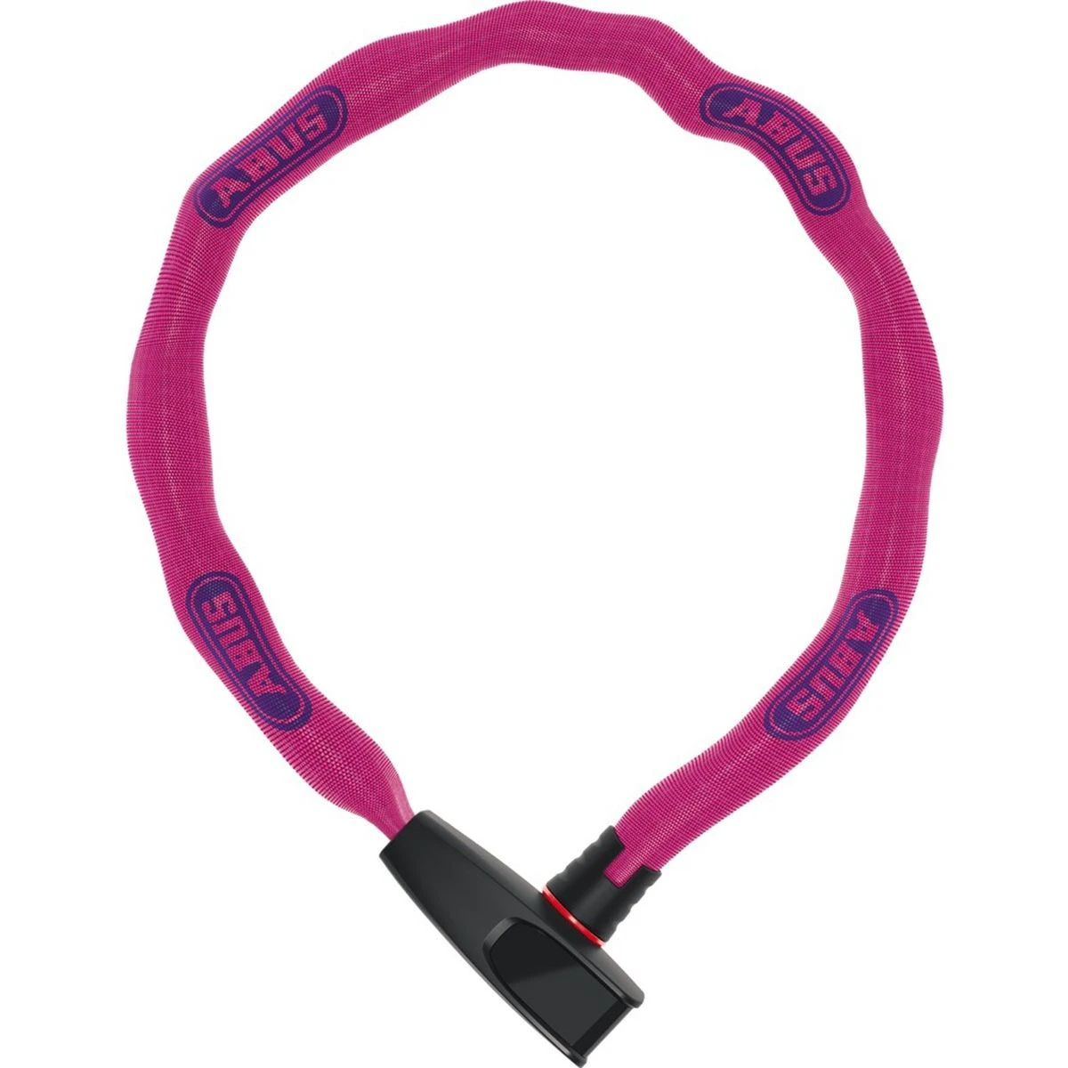 Abus - antifurt bicicleta - lant cu cheie - Catena 6806K/85 - roz - 64002