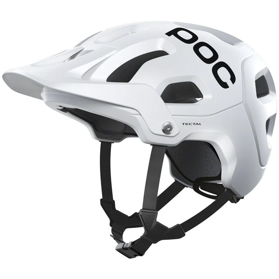 1. POC - casca MTB - Tectal - hydrogen white matt