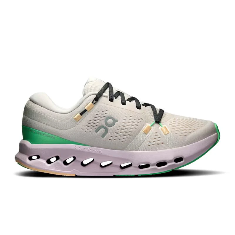 On - pantofi alergare - Cloudsurfer 2 W - crem | mov - 64367