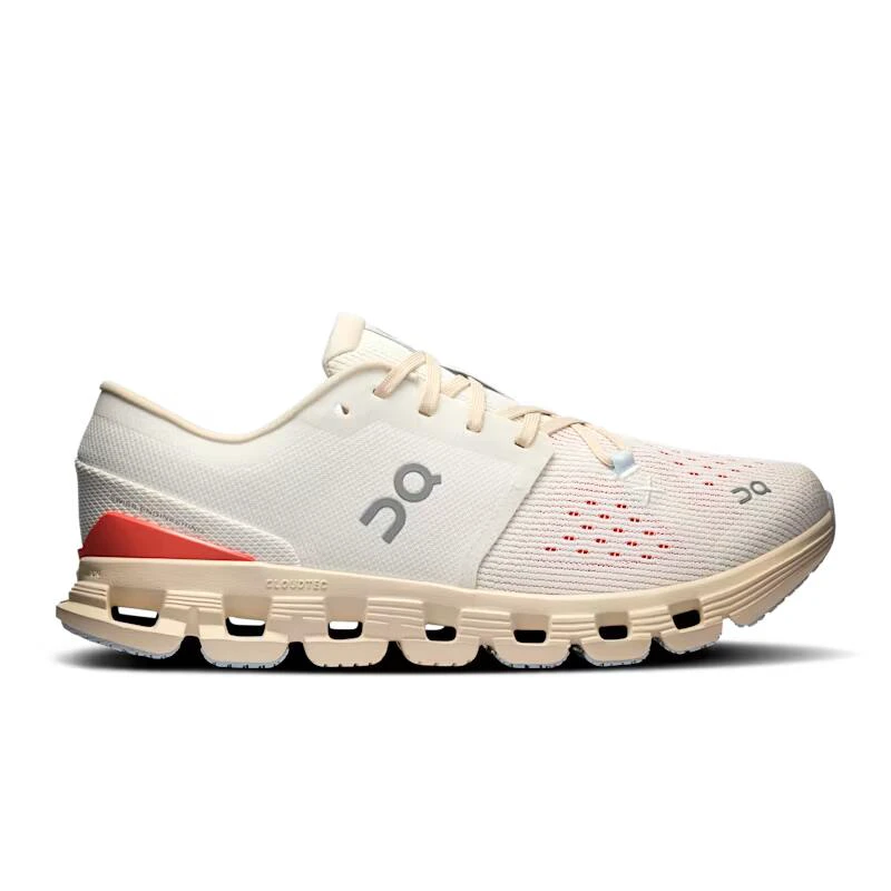 1. On - pantofi alergare - Cloud X 4 W - crem | roz