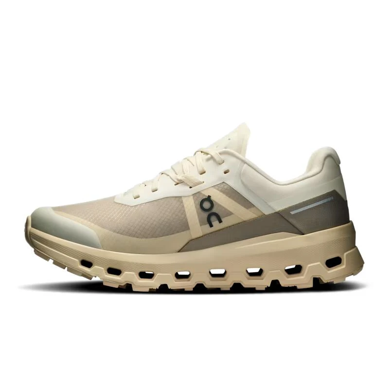 4. On - pantofi alergare trail - Cloudvista 2 W - crem | bej