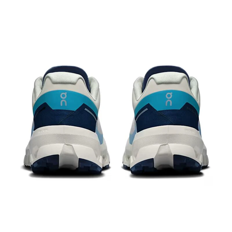 5. On - pantofi alergare trail - Cloudvista 2 W - alb | albastru