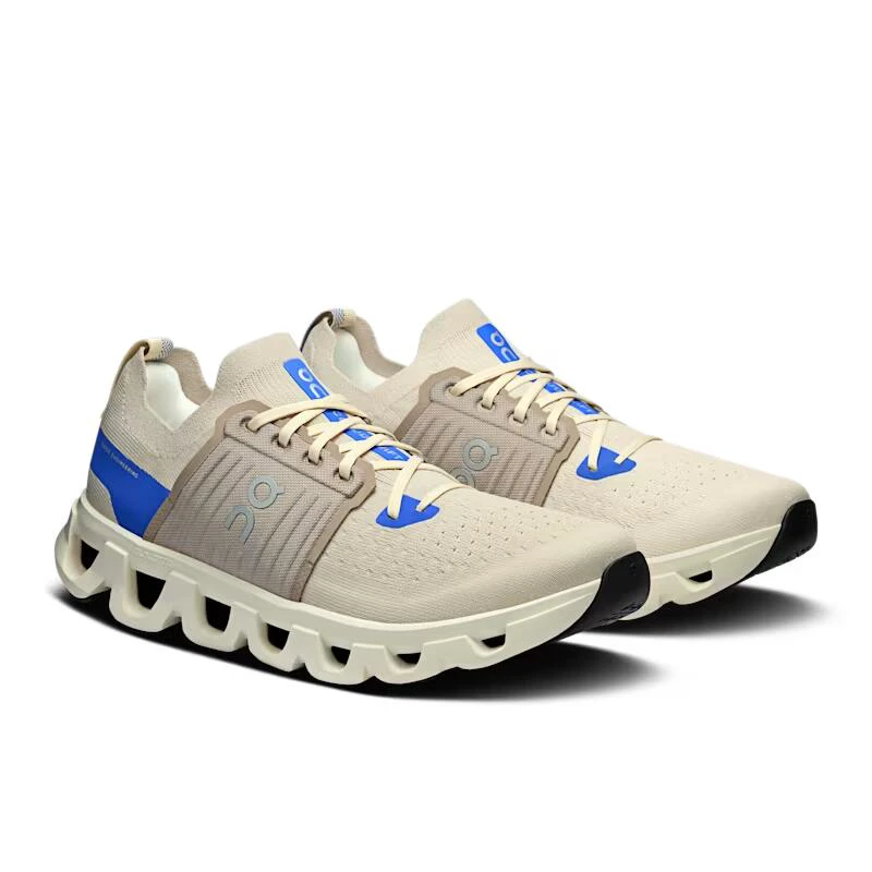 6. On - pantofi sport - Cloudswift 4 - crem | albastru