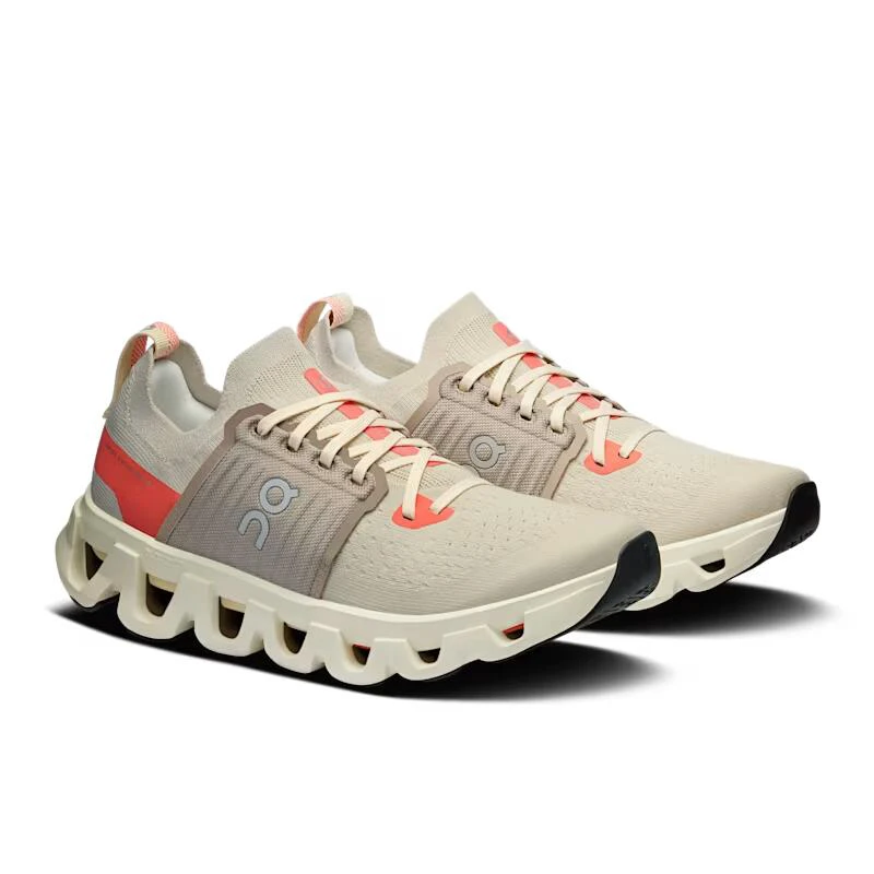 6. On - pantofi sport - Cloudswift 4 W - crem | roz