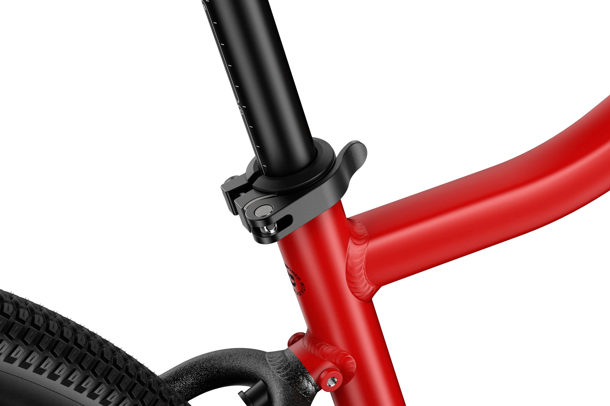 13. Bicicleta copii Woom 6 Explore cu roti 26" rosu Woom Red
