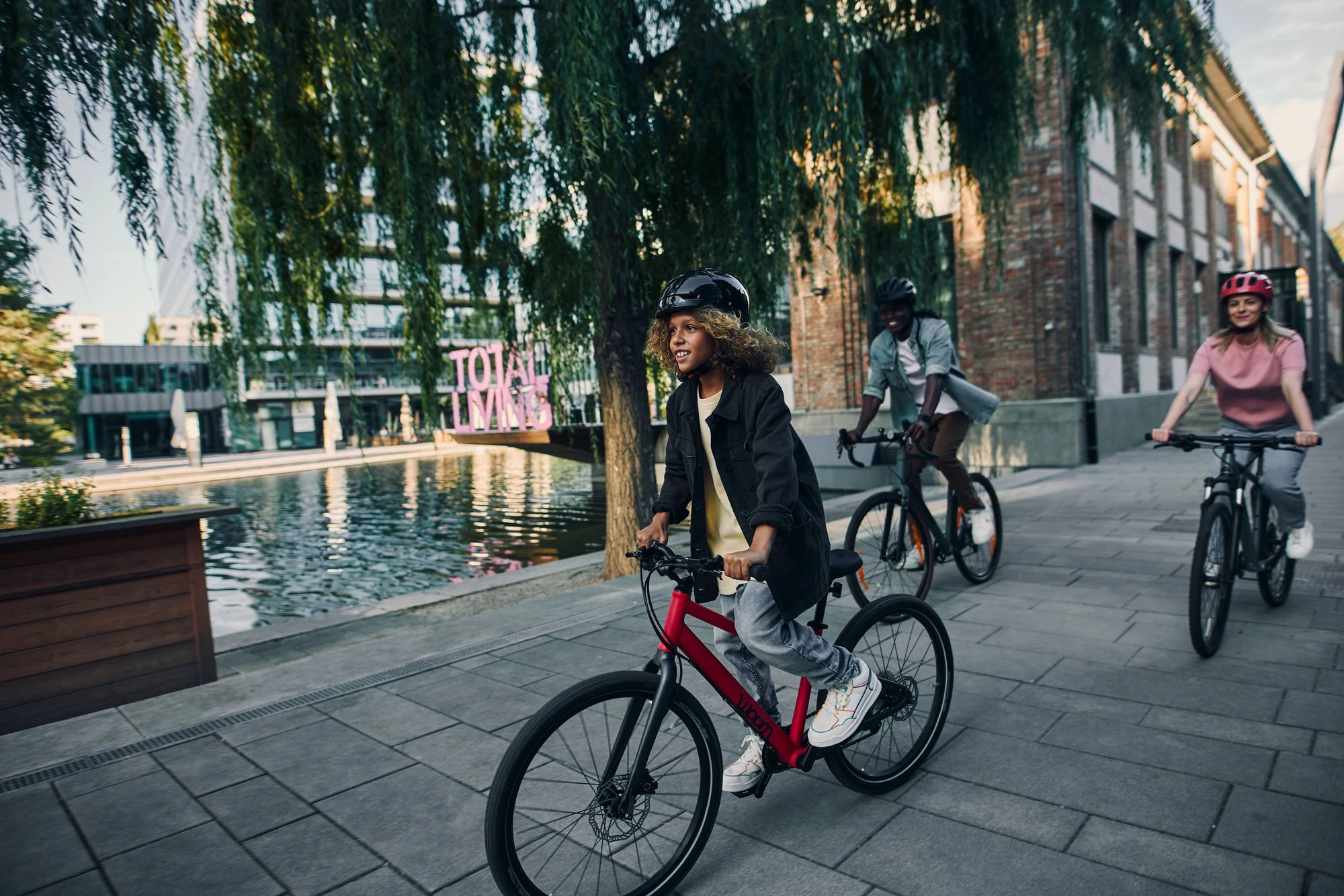 15. Bicicleta copii Woom 6 Explore cu roti 26" rosu Woom Red