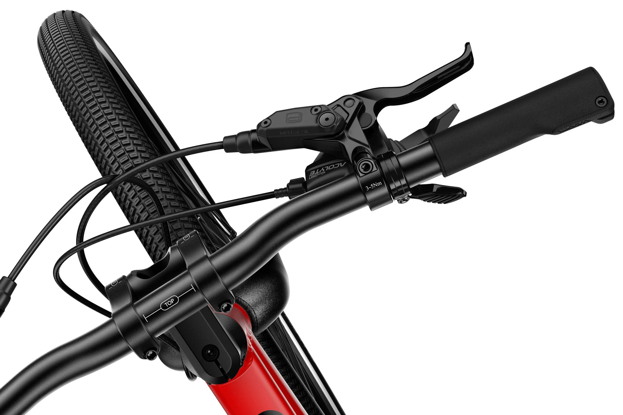 6. Bicicleta copii Woom 6 Explore cu roti 26" rosu Woom Red