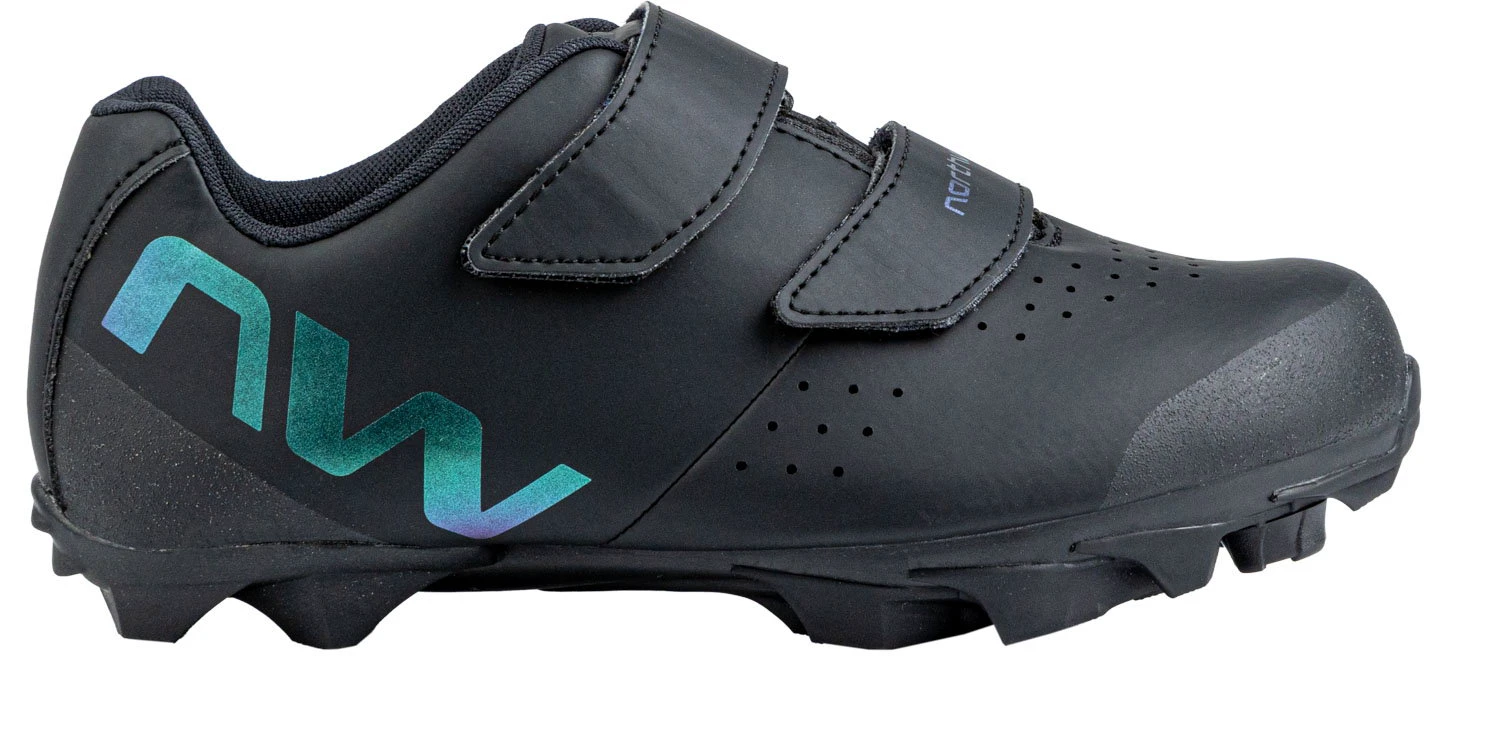 Northwave - pantofi ciclism MTB XC - Hammer Junior - Black | Iridescent - 65199