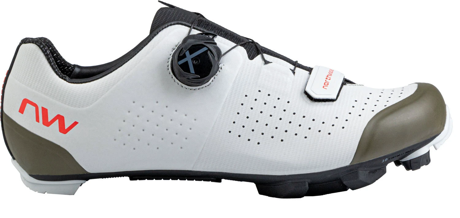 Northwave - pantofi ciclism MTB XC - Razer - Light Grey | Green Forest - 64775